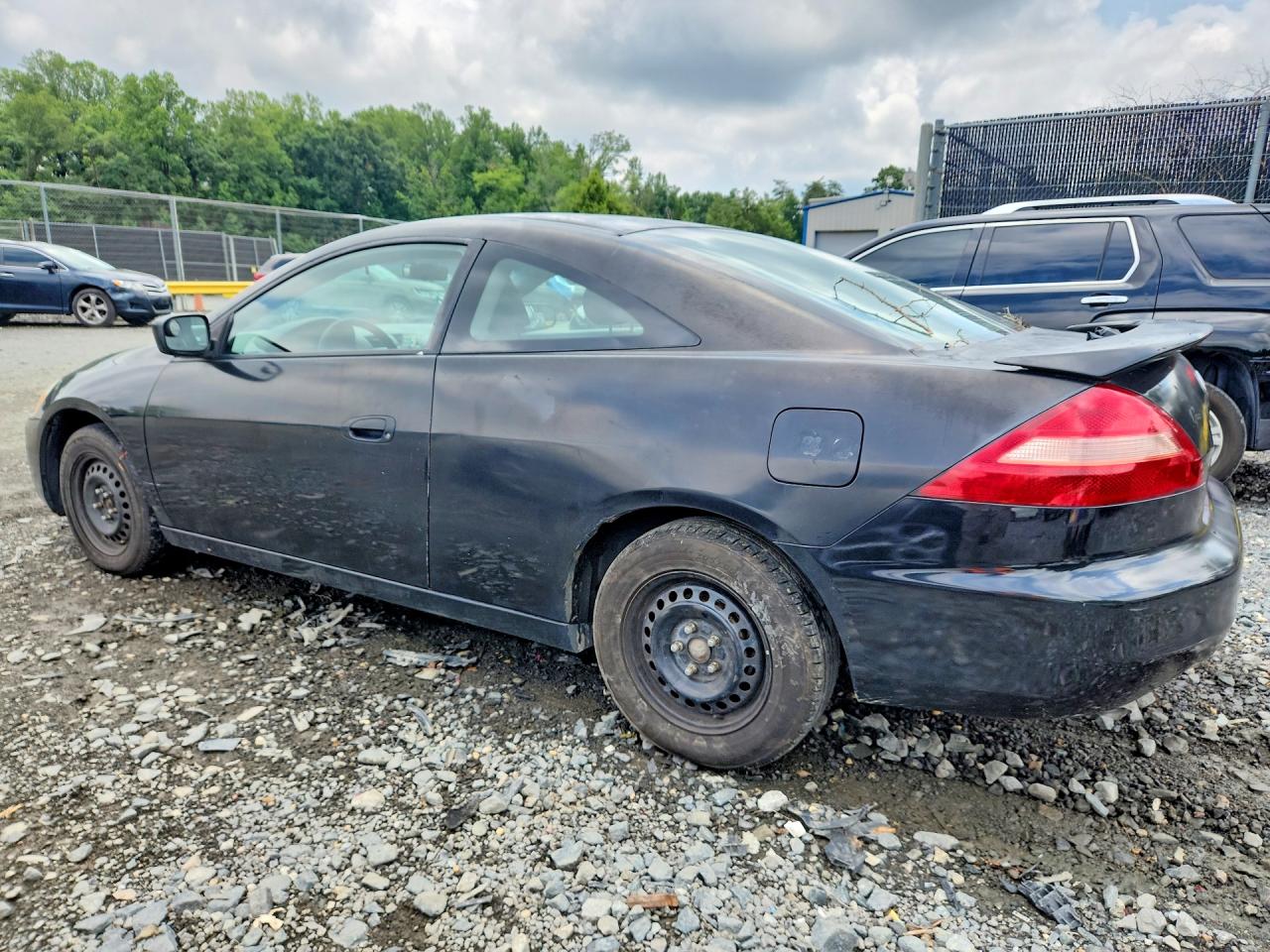 2003 Honda Accord Lx Black vin: 1HGCM72223A003930