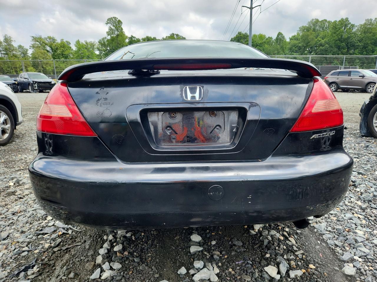 2003 Honda Accord Lx Black vin: 1HGCM72223A003930