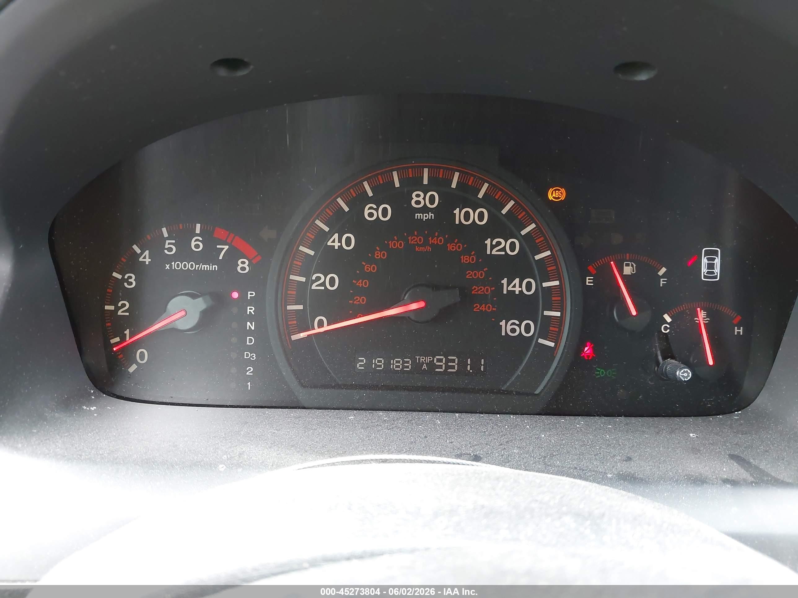 2004 Honda Accord 2.4 Lx Red vin: 1HGCM72234A026859