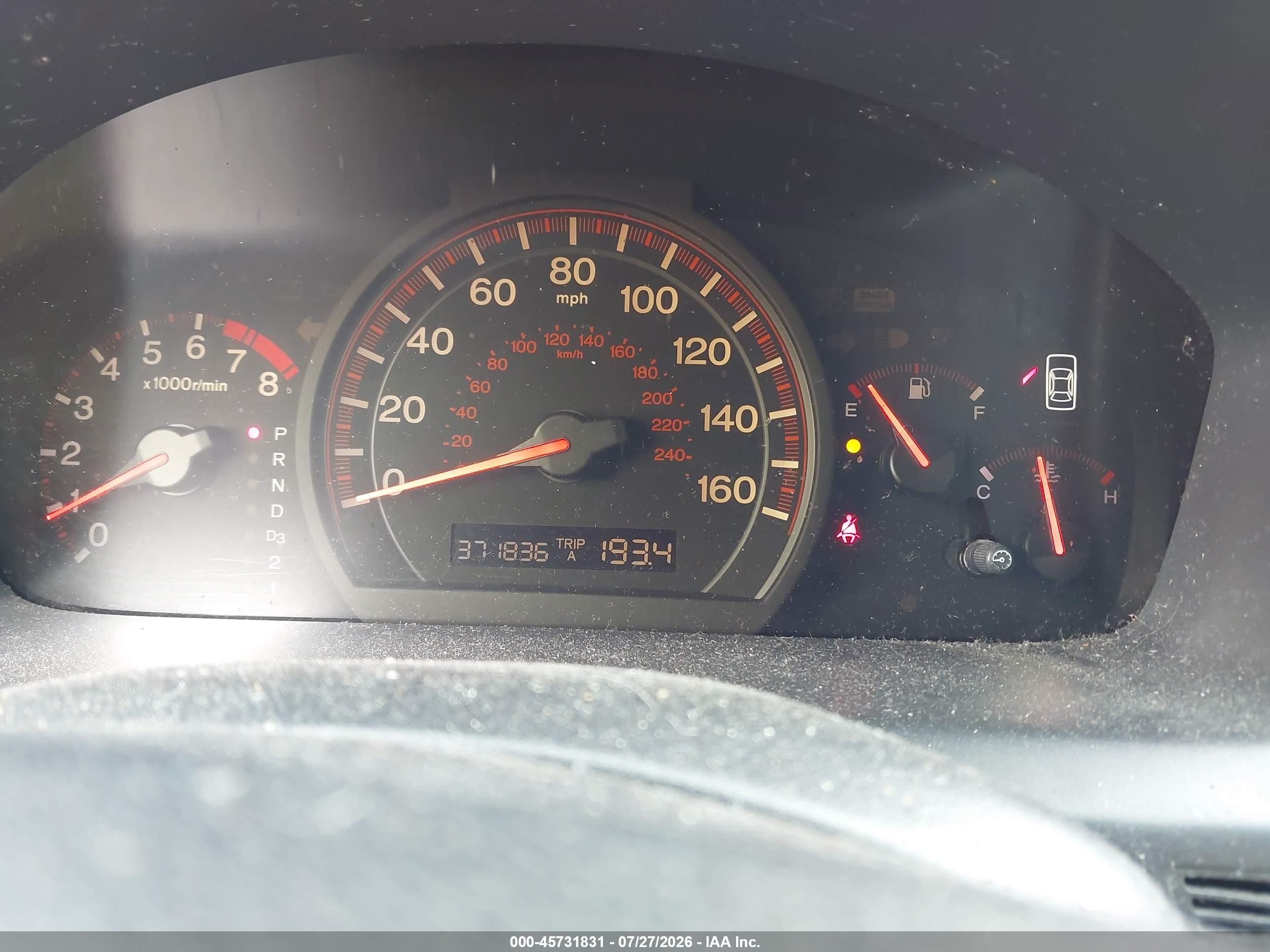 2004 Honda Accord 2.4 Lx Синий vin: 1HGCM72244A018298