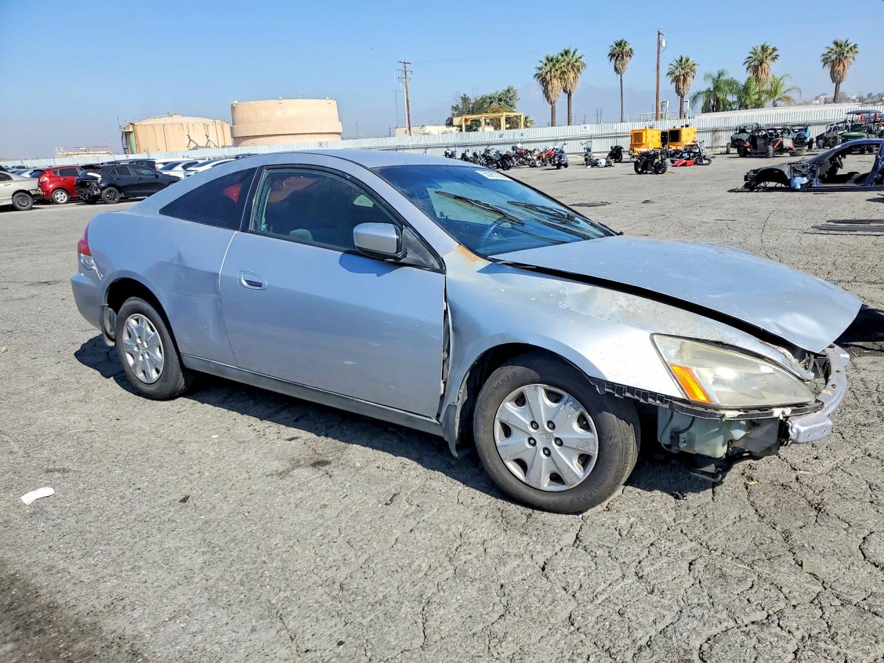 2004 Honda Accord Lx Silver vin: 1HGCM72244A026630