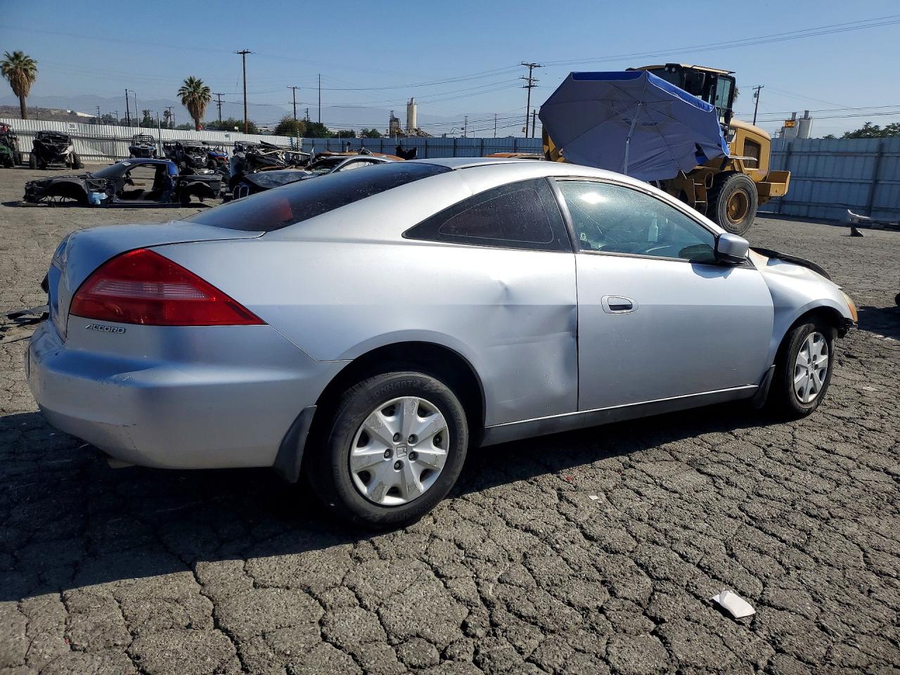 2004 Honda Accord Lx Silver vin: 1HGCM72244A026630