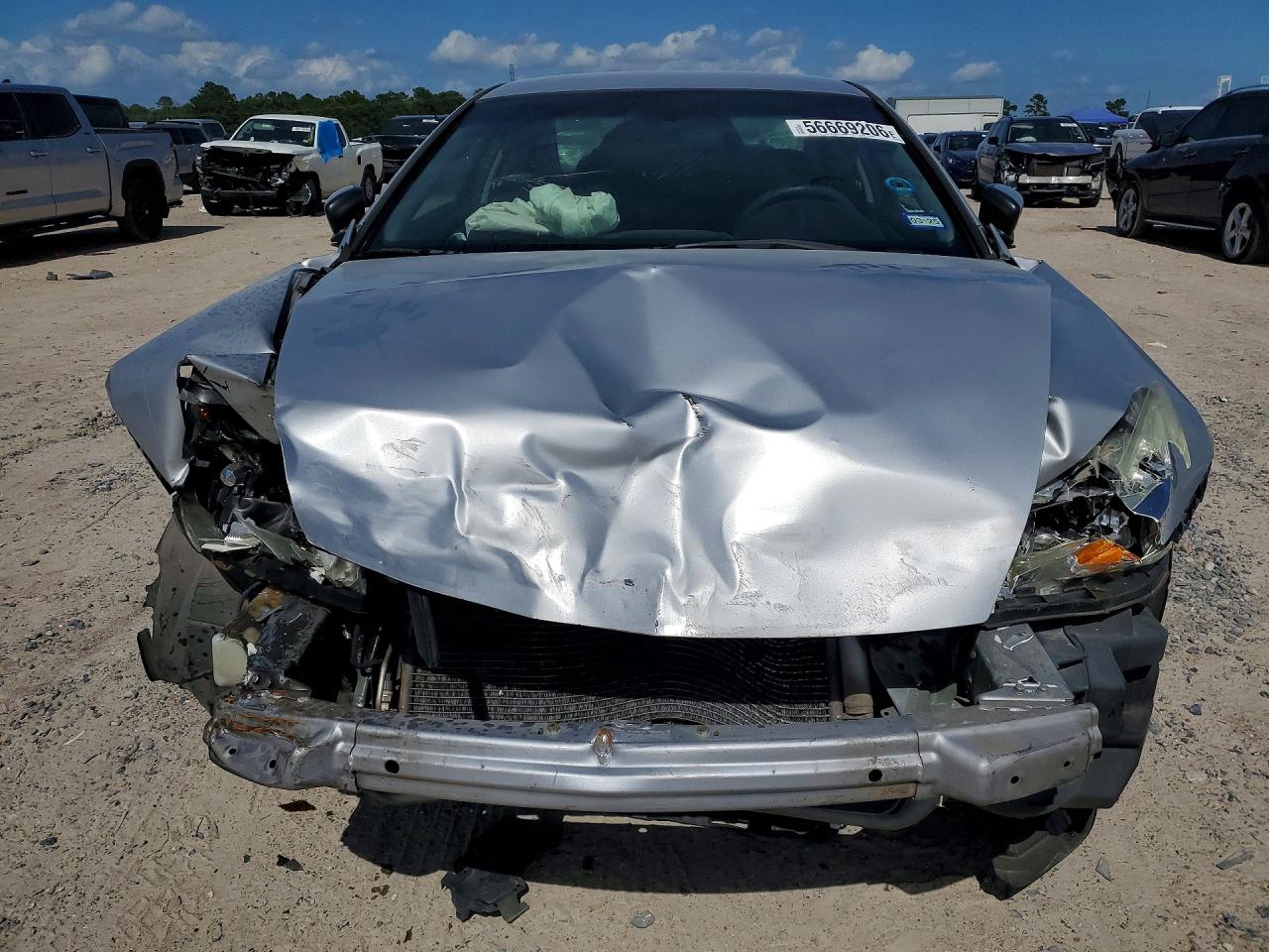 2003 Honda Accord Lx Silver vin: 1HGCM72253A001444