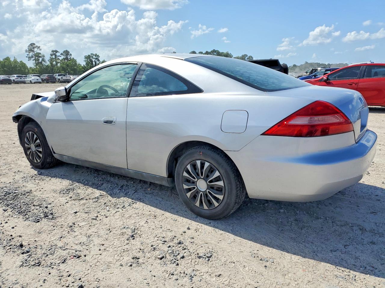 2003 Honda Accord Lx Silver vin: 1HGCM72253A001444