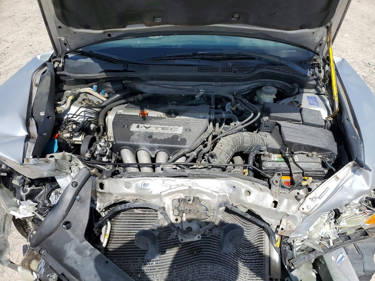 2003 Honda Accord Lx Silver vin: 1HGCM72253A001444