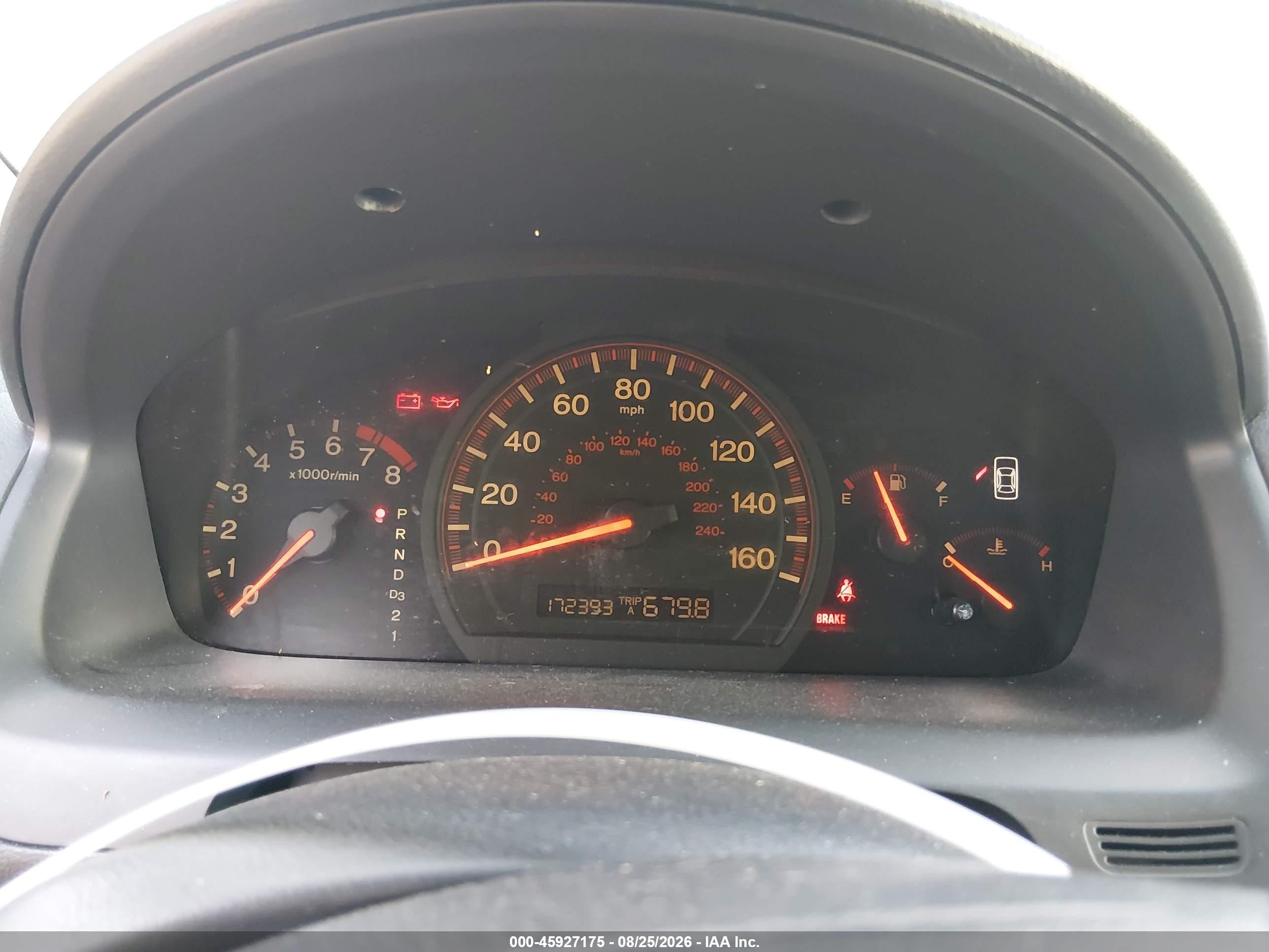 2003 Honda Accord 2.4 Lx Gray vin: 1HGCM72273A022876