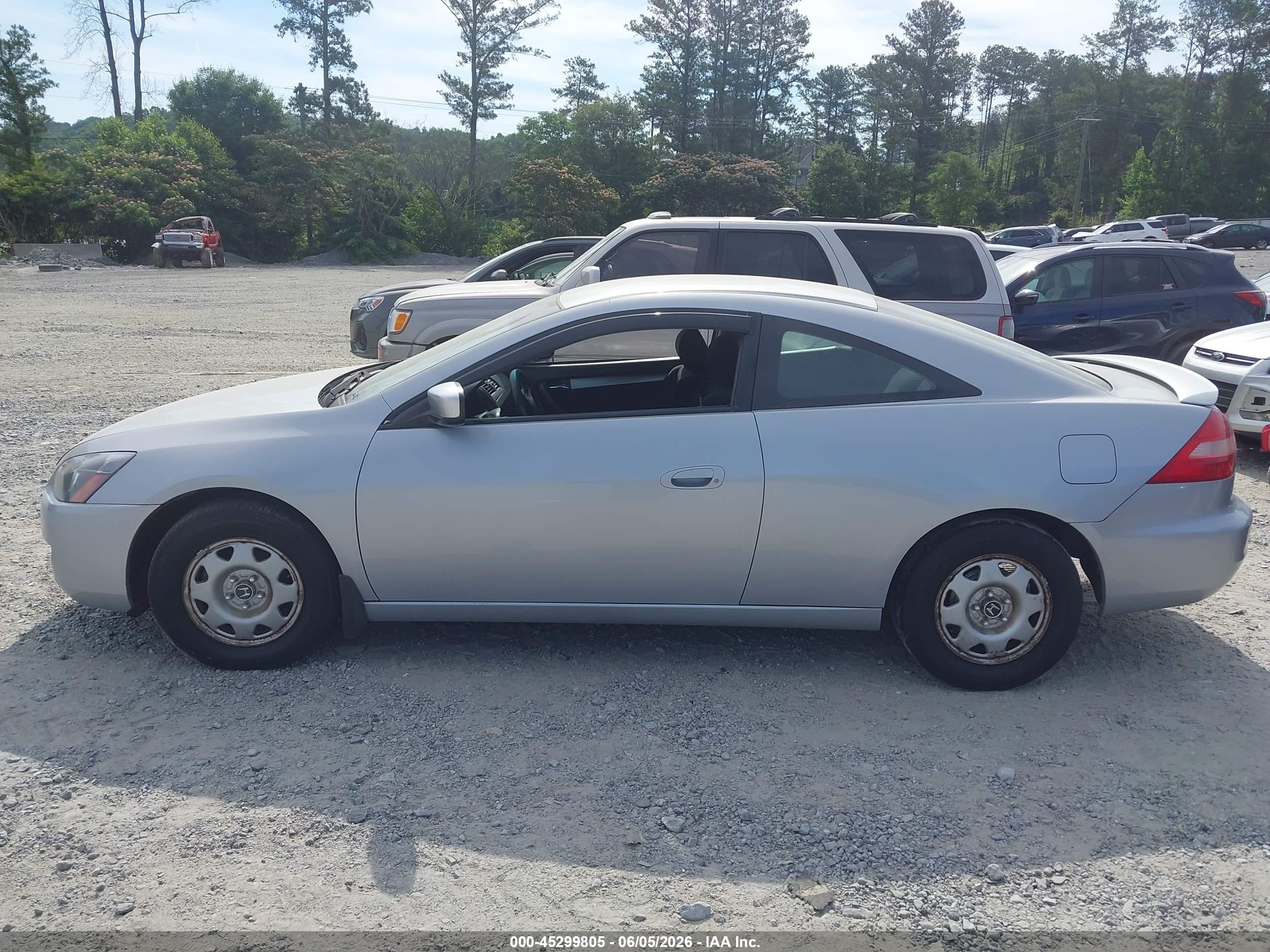 2005 Honda Accord 2.4 Lx Silver vin: 1HGCM72315A012405