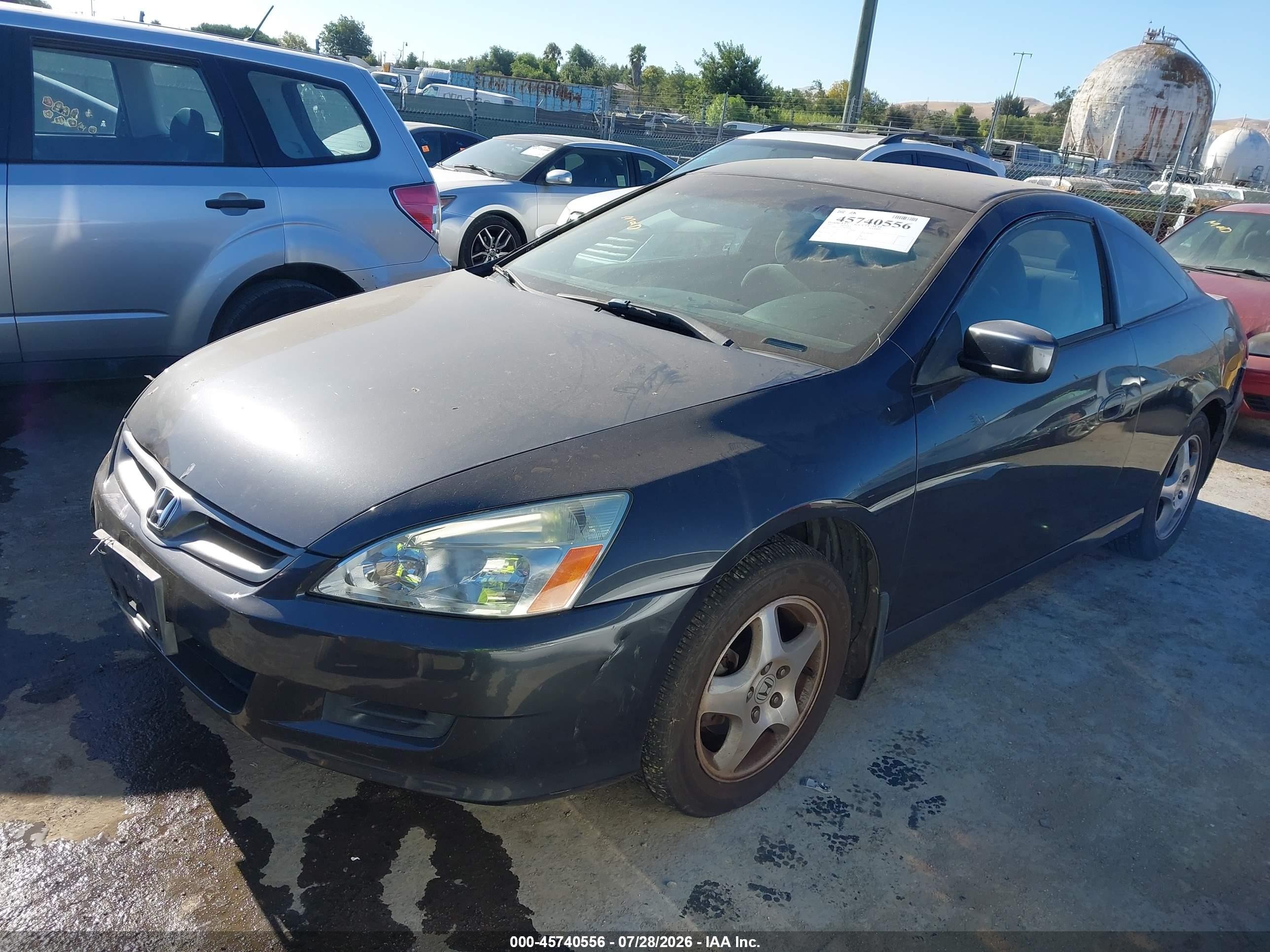 2007 Honda Accord 2.4 Lx Black vin: 1HGCM72317A010608