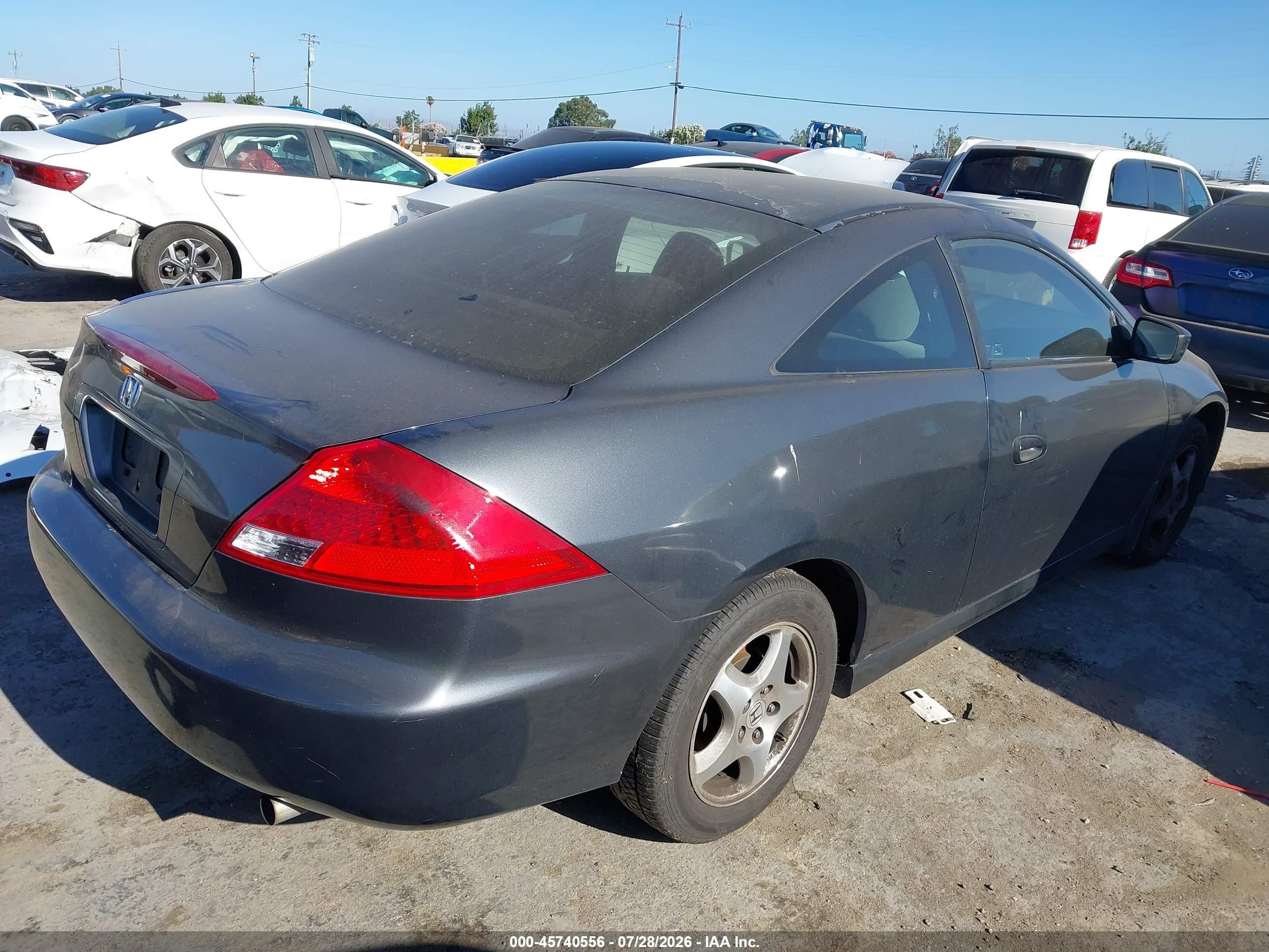 2007 Honda Accord 2.4 Lx Black vin: 1HGCM72317A010608
