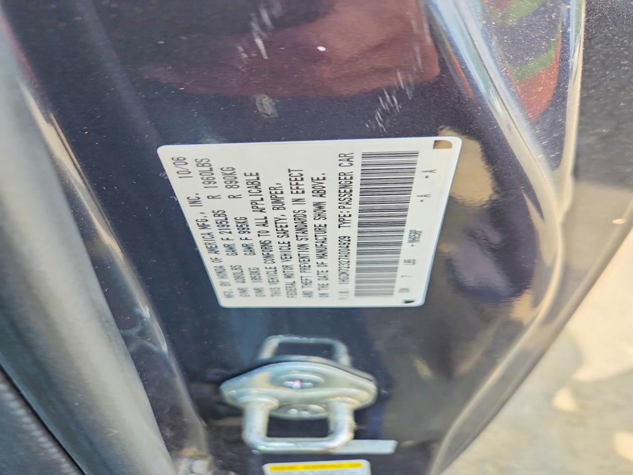 2007 Honda Accord Lx Gray vin: 1HGCM72327A004929