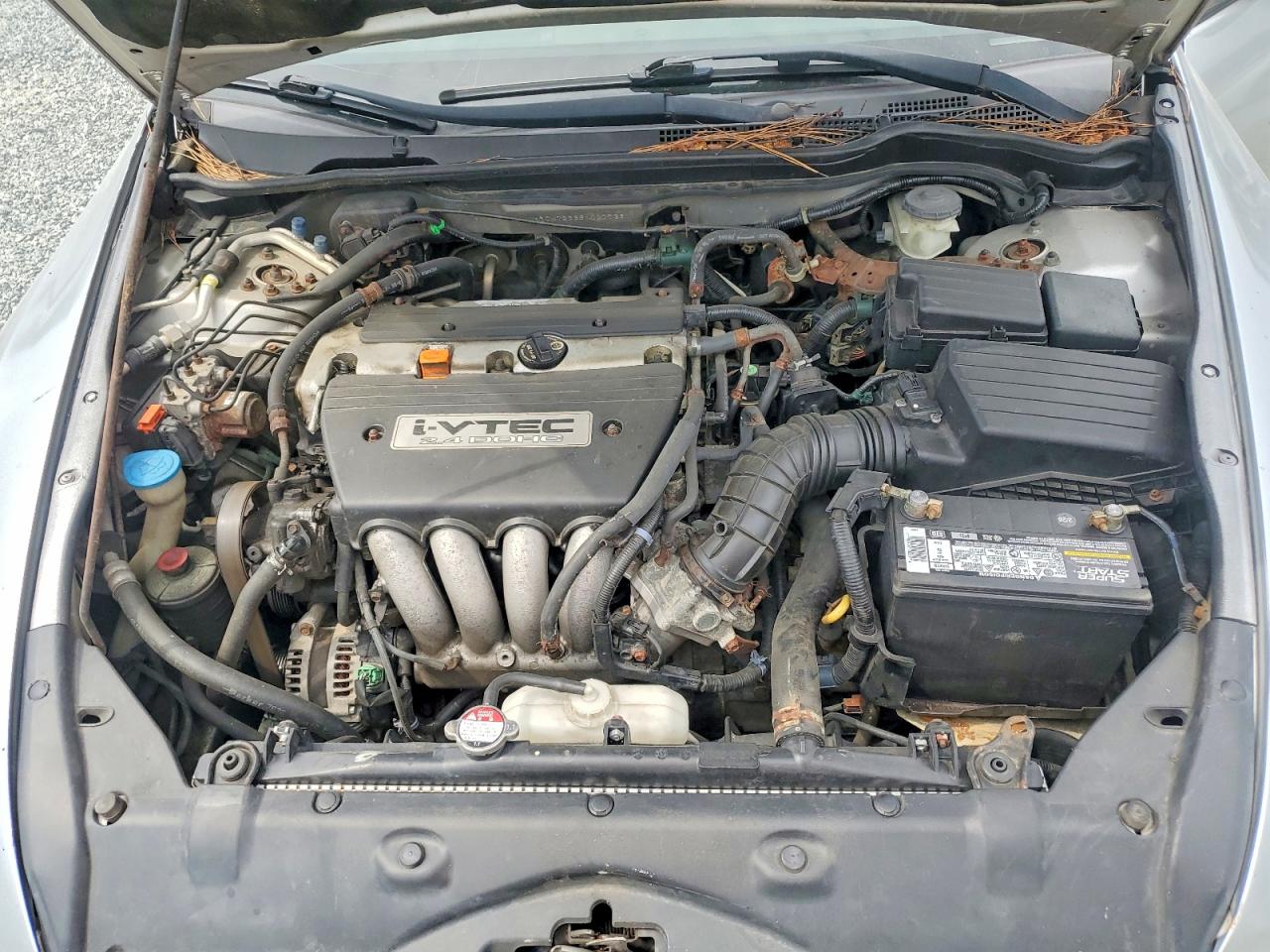 2006 Honda Accord Lx Silver vin: 1HGCM72336A017736