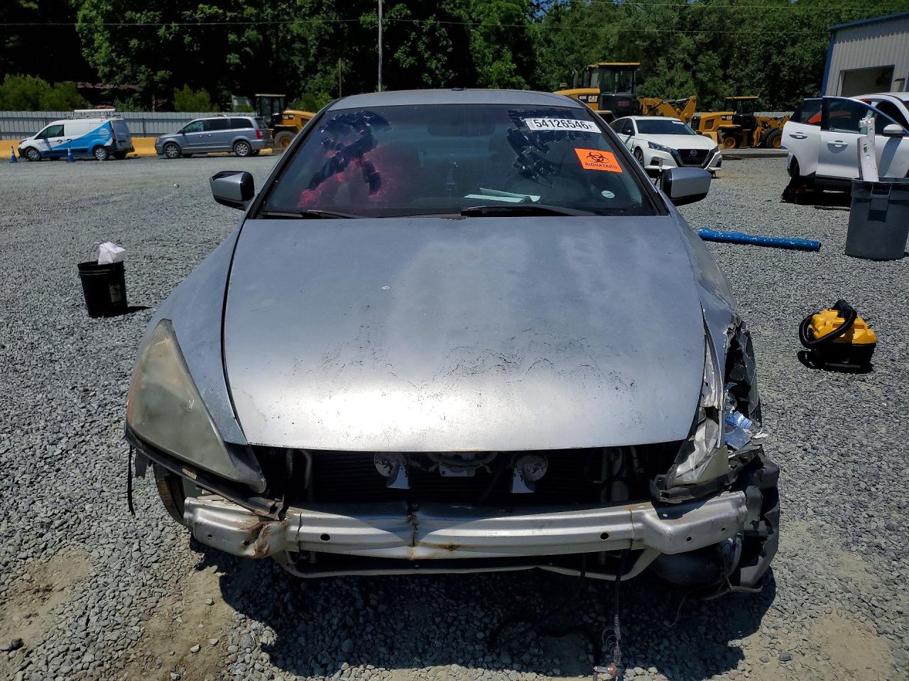 2006 Honda Accord Lx Silver vin: 1HGCM72346A000041