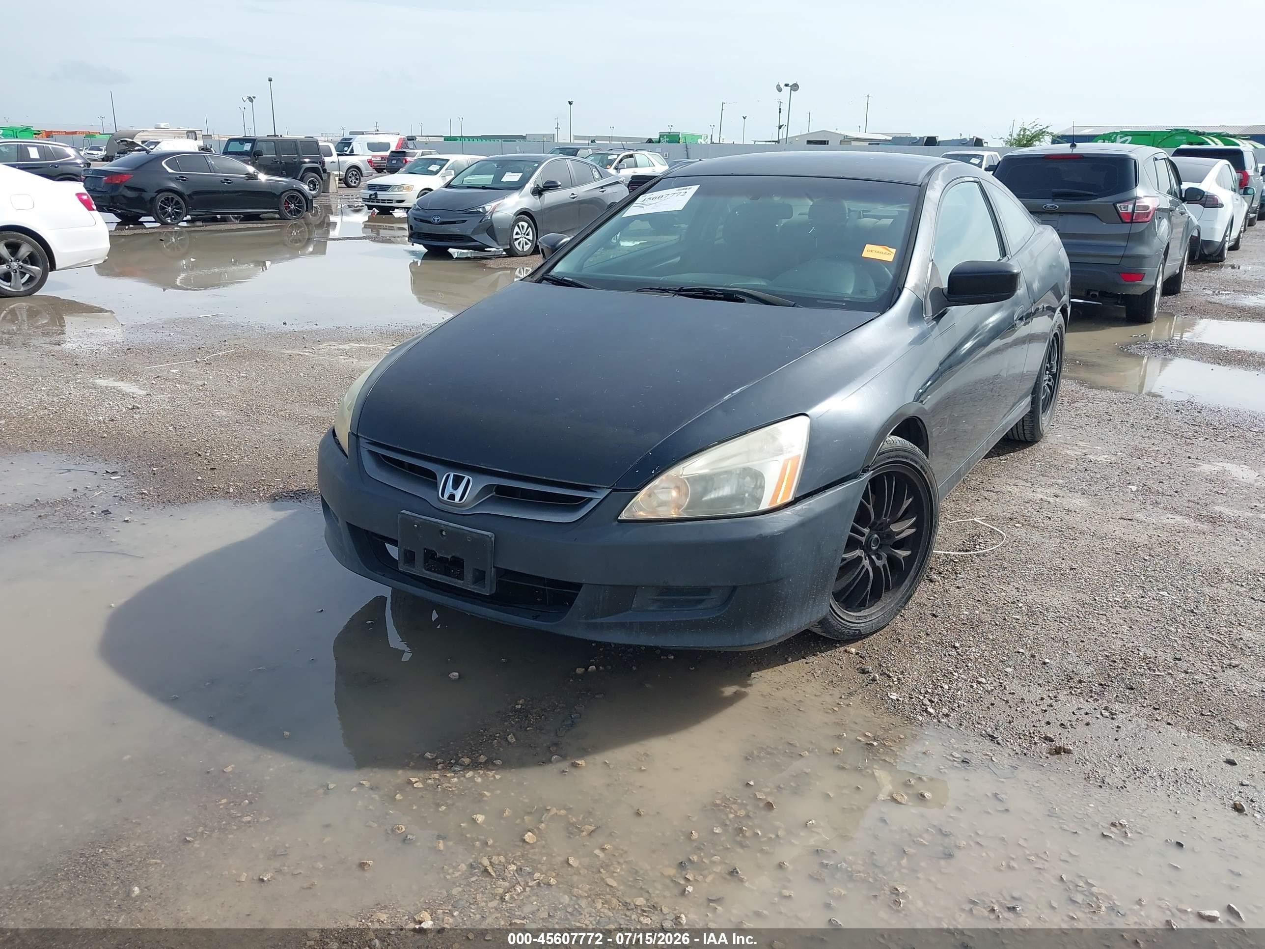 2006 Honda Accord 2.4 Lx Black vin: 1HGCM72356A000016