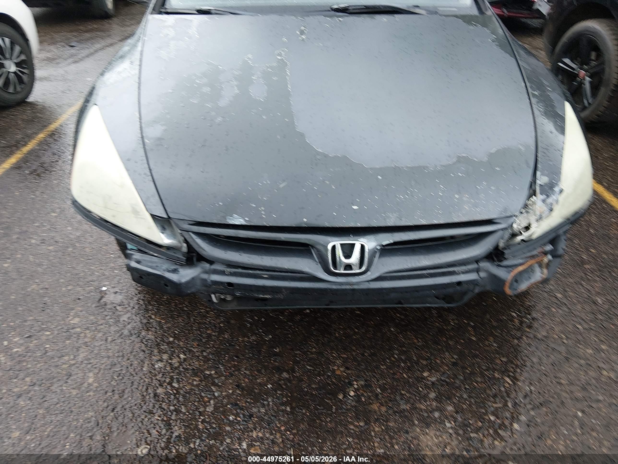 2006 Honda Accord 2.4 Lx Gray vin: 1HGCM72356A007807