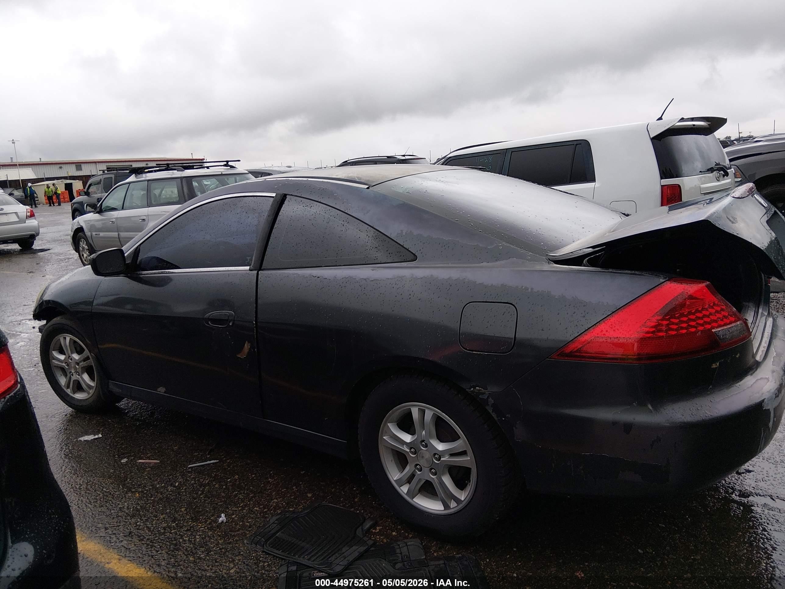 2006 Honda Accord 2.4 Lx Gray vin: 1HGCM72356A007807