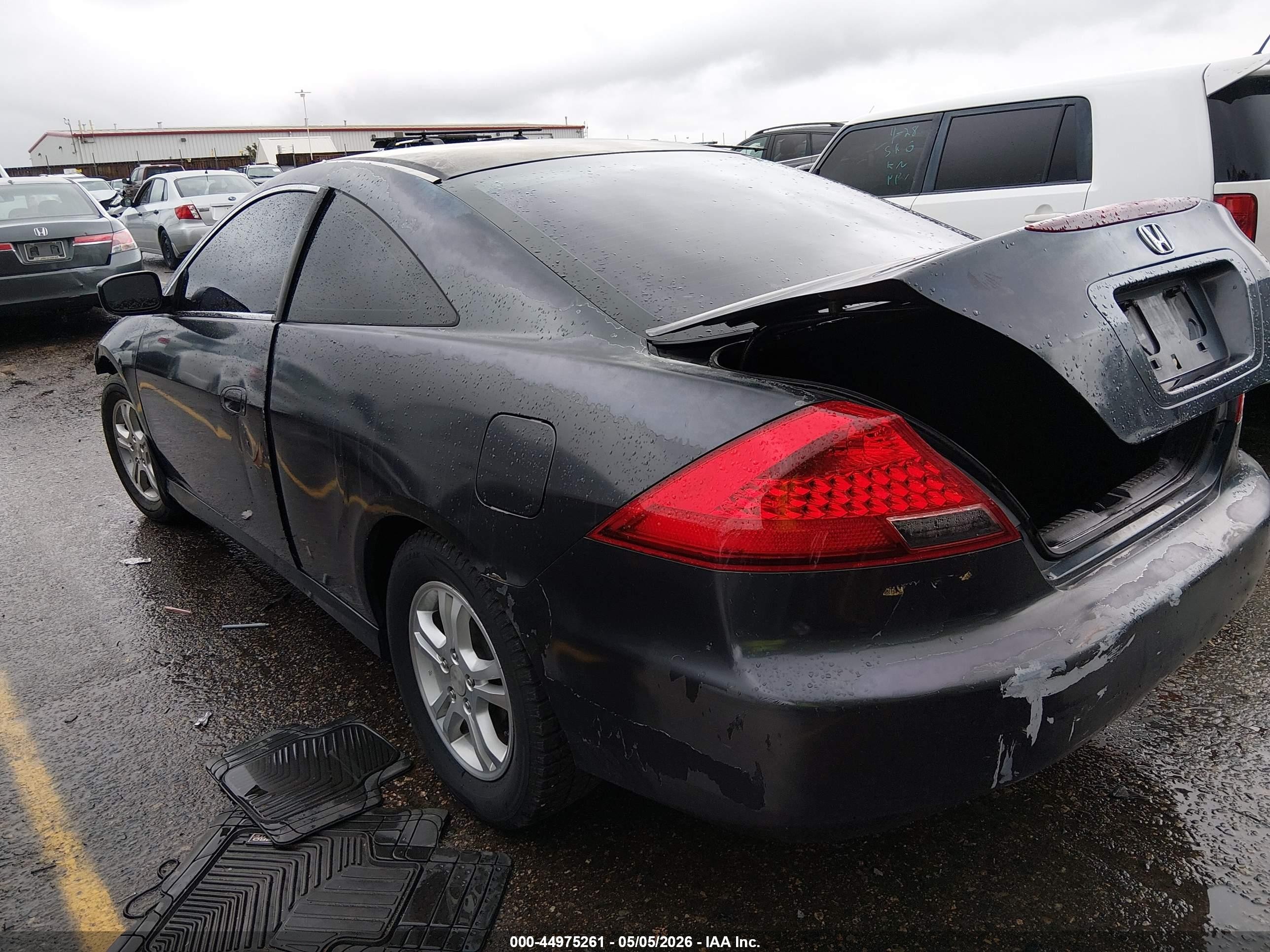 2006 Honda Accord 2.4 Lx Gray vin: 1HGCM72356A007807