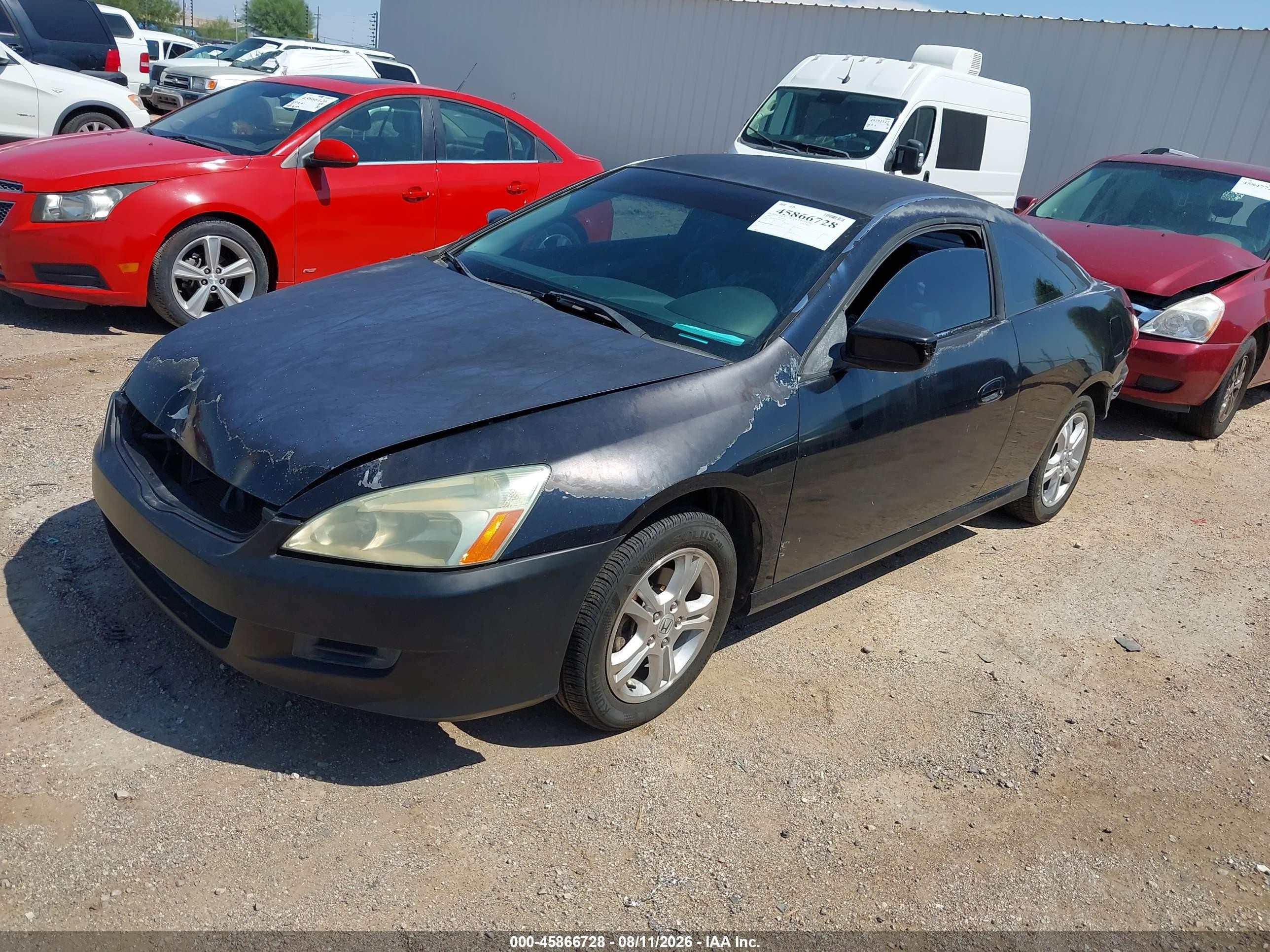 2007 Honda Accord 2.4 Lx Black vin: 1HGCM72357A016377