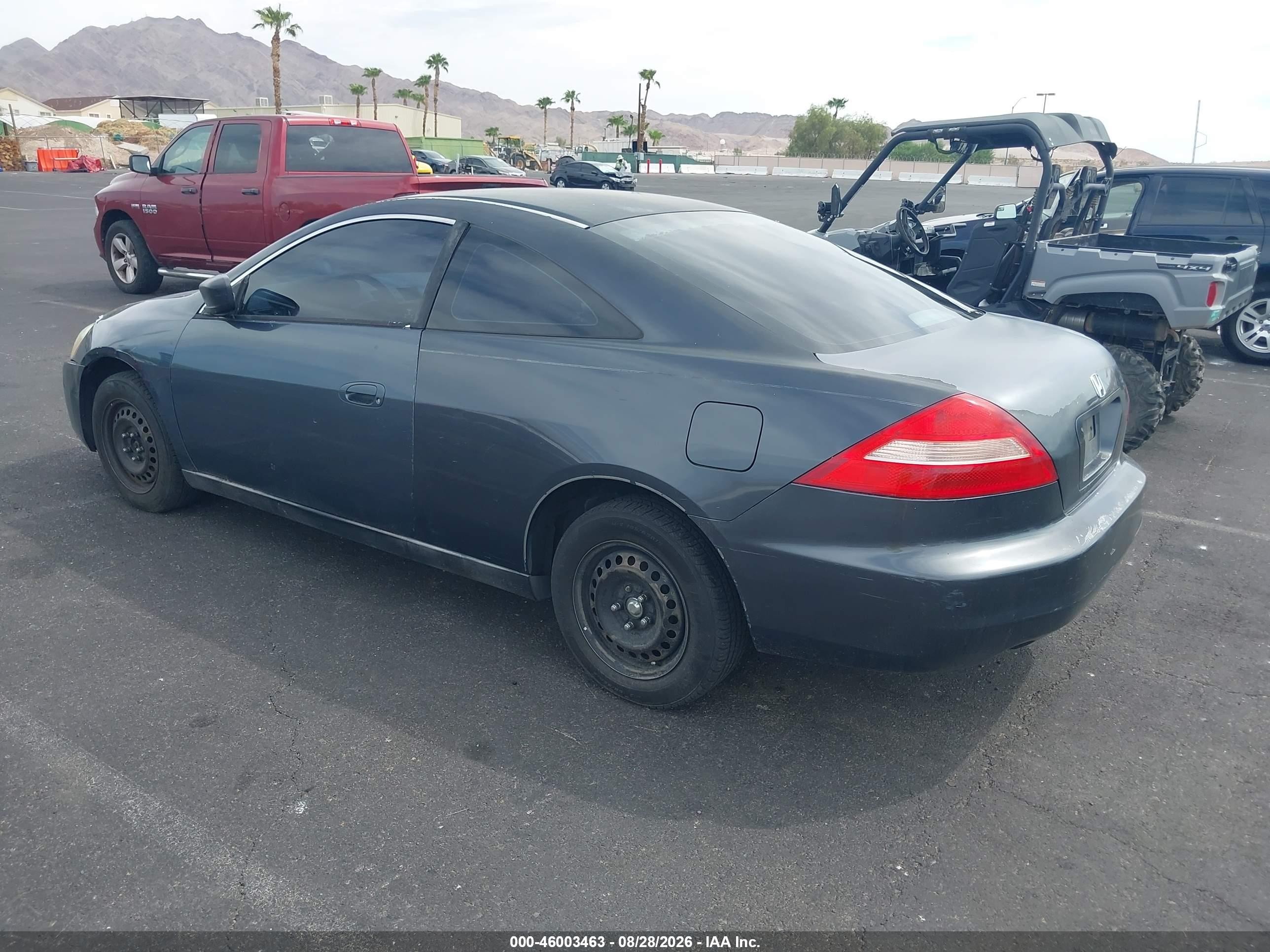 2005 Honda Accord 2.4 Lx Dark Blue vin: 1HGCM72375A002431