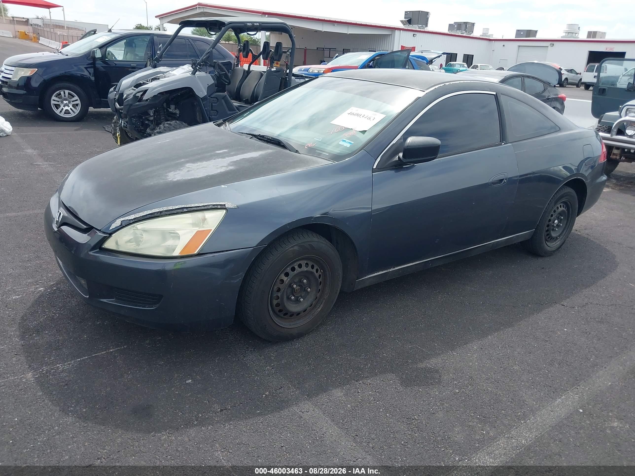 2005 Honda Accord 2.4 Lx Dark Blue vin: 1HGCM72375A002431