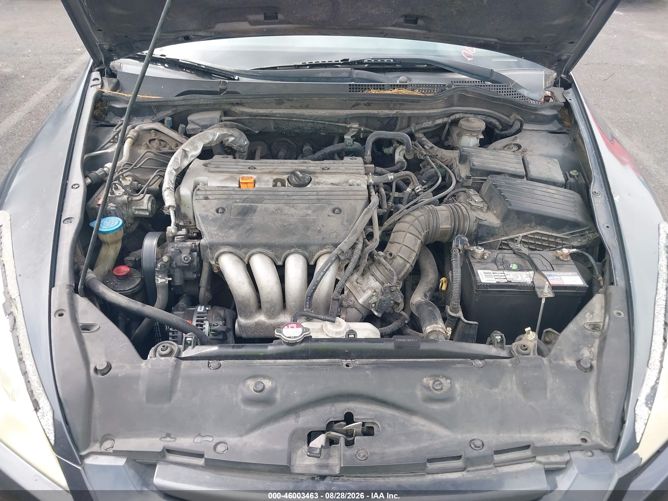 2005 Honda Accord 2.4 Lx Dark Blue vin: 1HGCM72375A002431