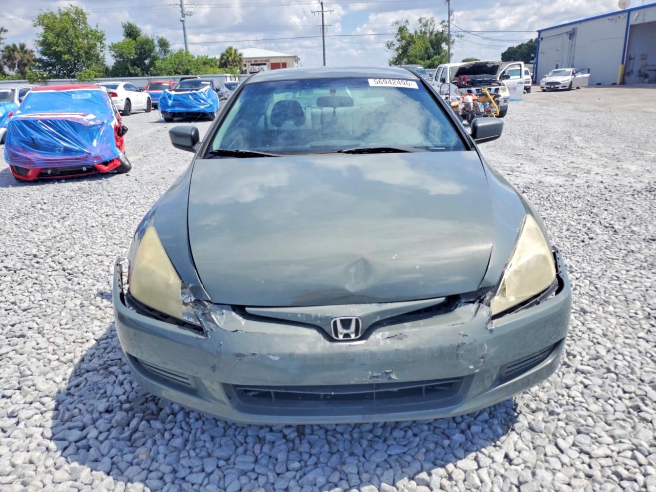 2007 Honda Accord Lx Gray vin: 1HGCM72377A013089