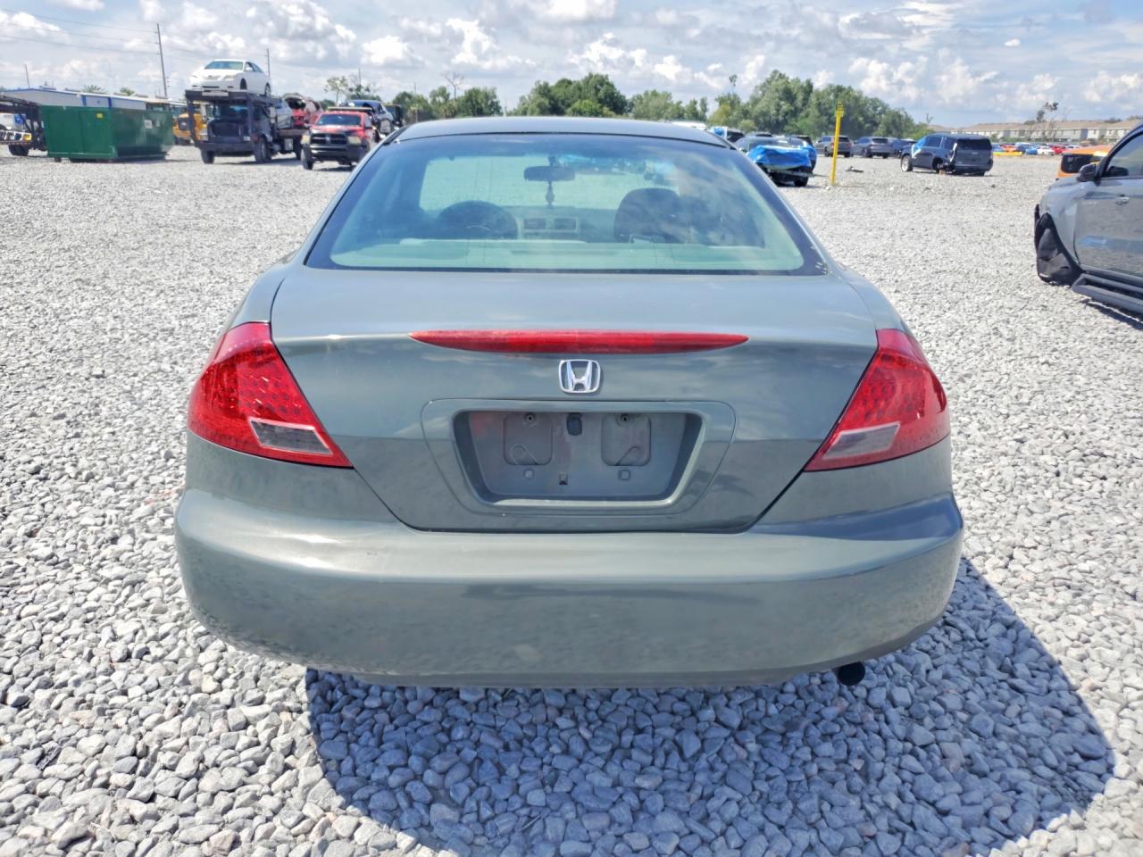 2007 Honda Accord Lx Gray vin: 1HGCM72377A013089