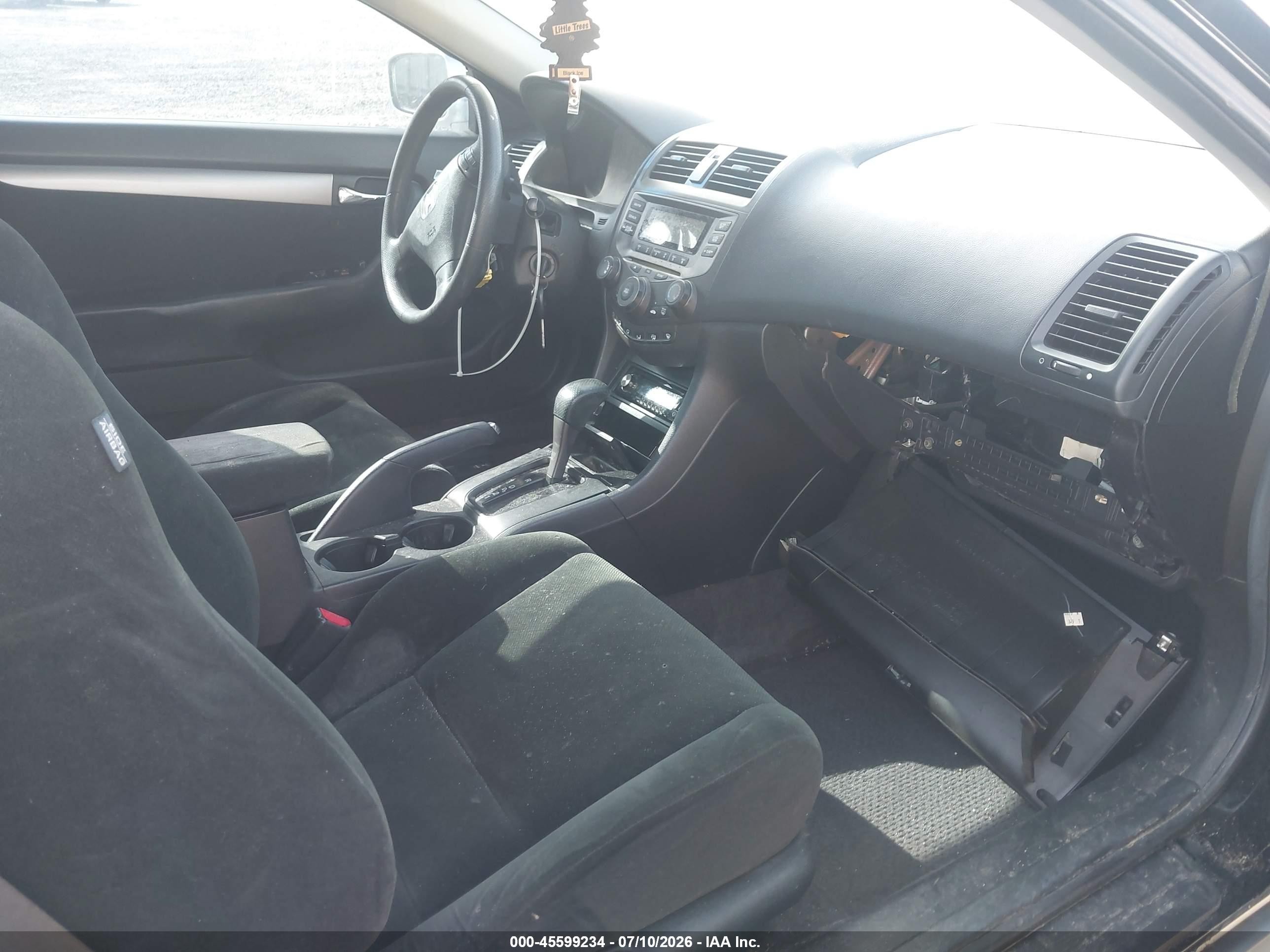 2007 Honda Accord 2.4 Lx Silver vin: 1HGCM72377A019247