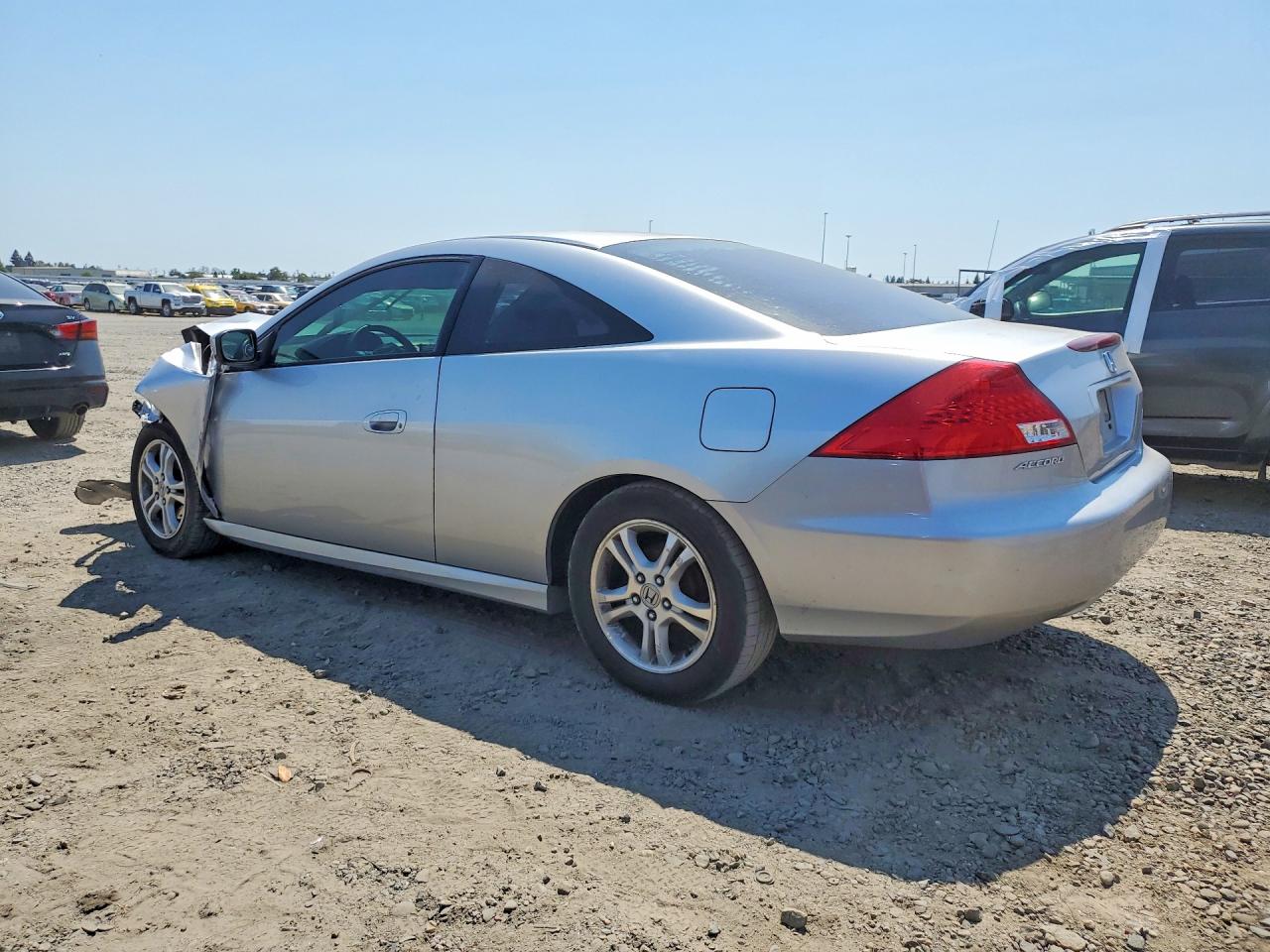 2007 Honda Accord Lx Silver vin: 1HGCM72377A019412