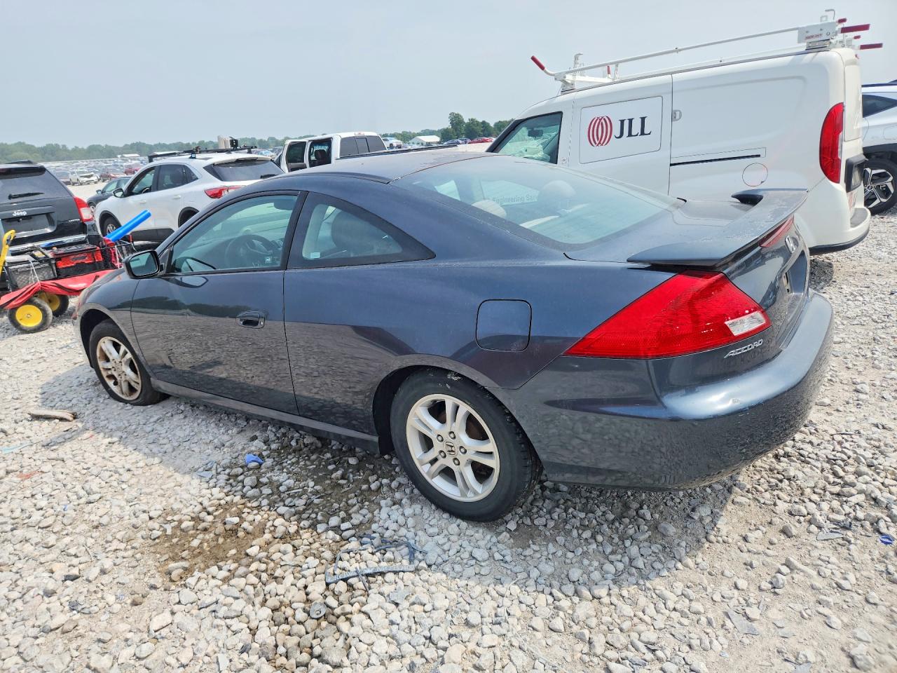 2006 Honda Accord Lx Blue vin: 1HGCM72386A015299