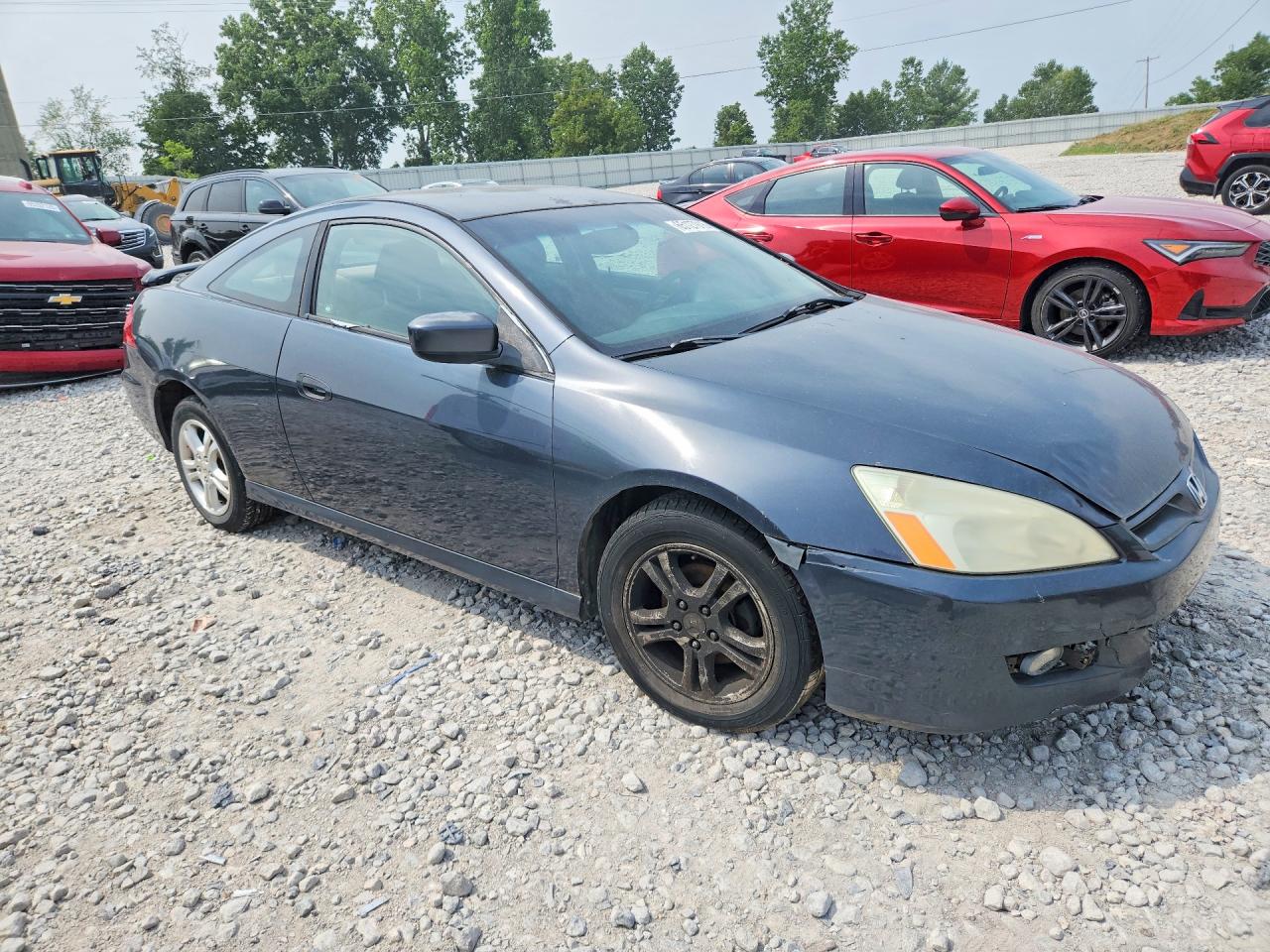 2006 Honda Accord Lx Blue vin: 1HGCM72386A015299