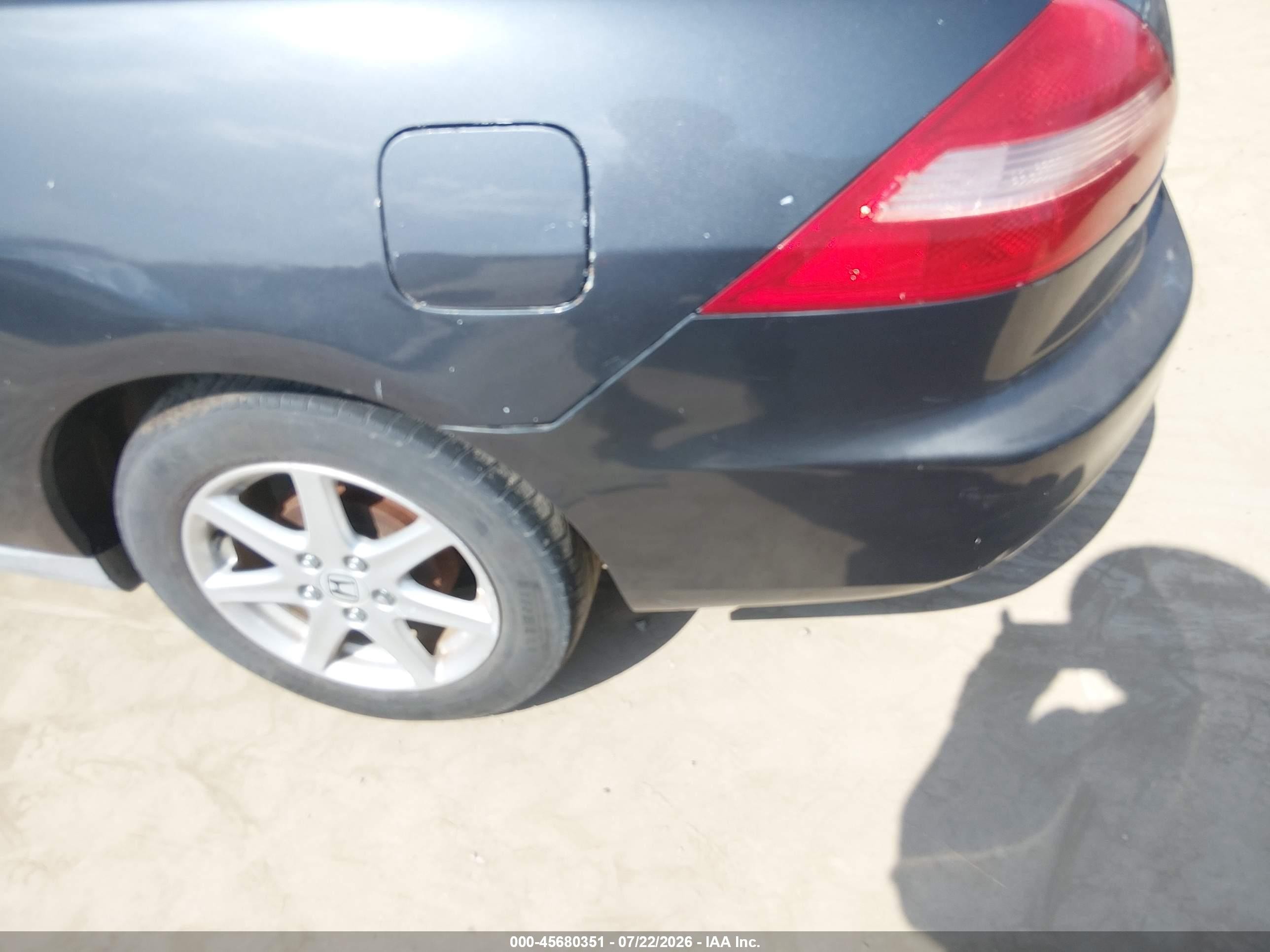 2005 Honda Accord 2.4 Lx Black vin: 1HGCM723X5A010555