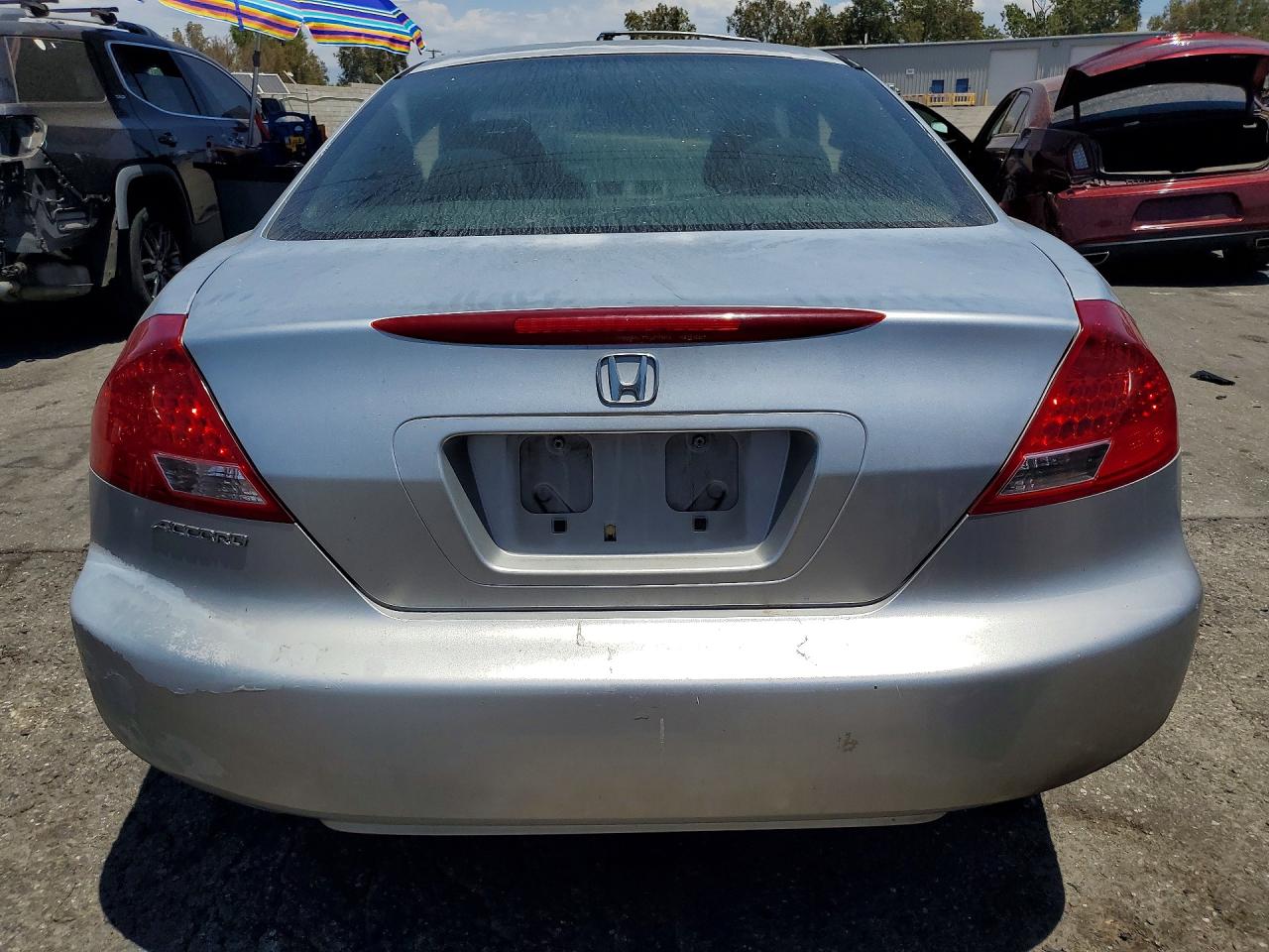 2007 Honda Accord Lx Silver vin: 1HGCM723X7A023941