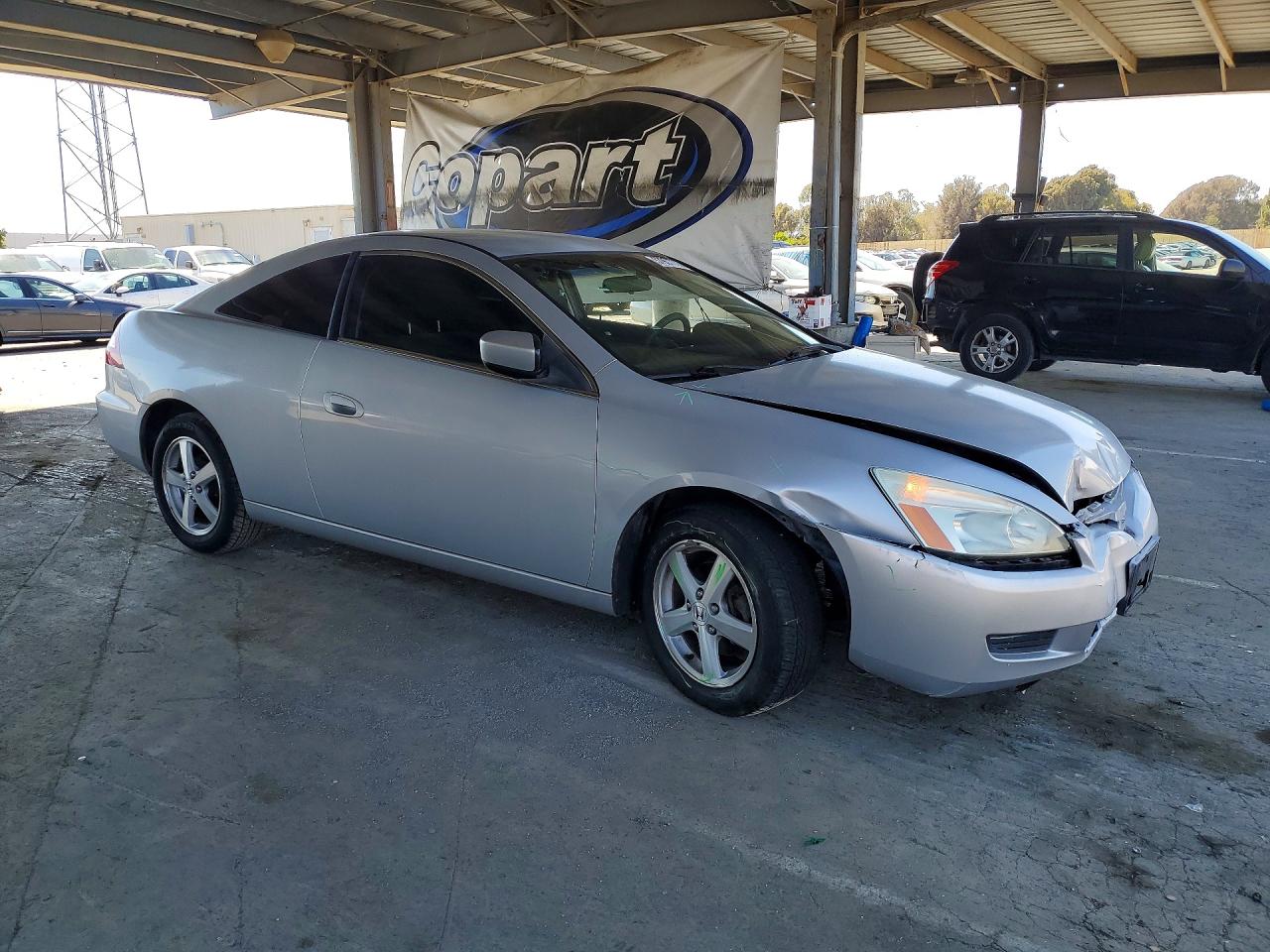 2005 Honda Accord Lx Silver vin: 1HGCM72505A021940