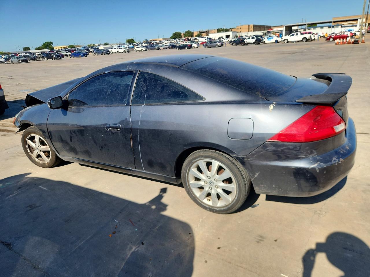 2005 Honda Accord Lx Black vin: 1HGCM72515A021252