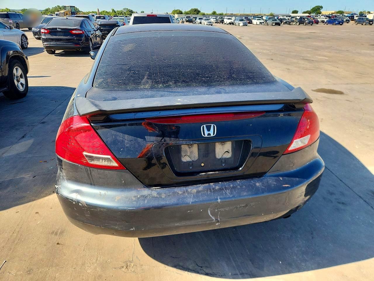 2005 Honda Accord Lx Black vin: 1HGCM72515A021252