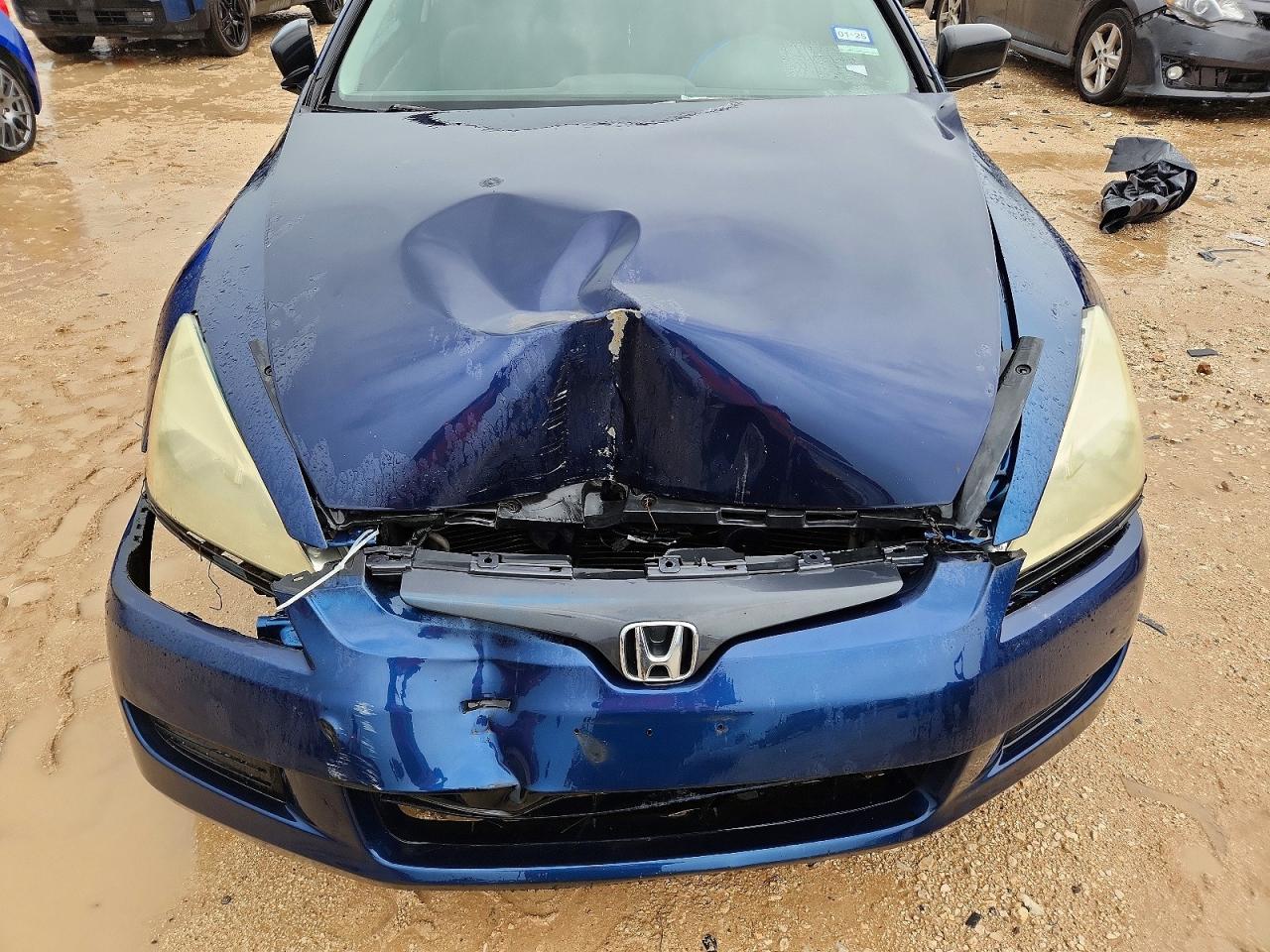 2005 Honda Accord Lx Blue vin: 1HGCM72515A023180