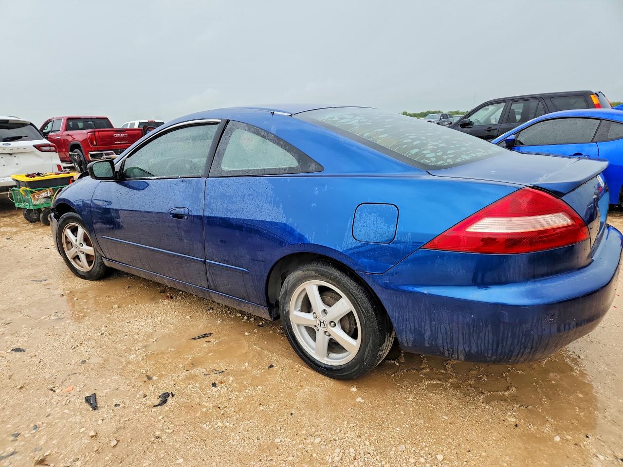 2005 Honda Accord Lx Blue vin: 1HGCM72515A023180
