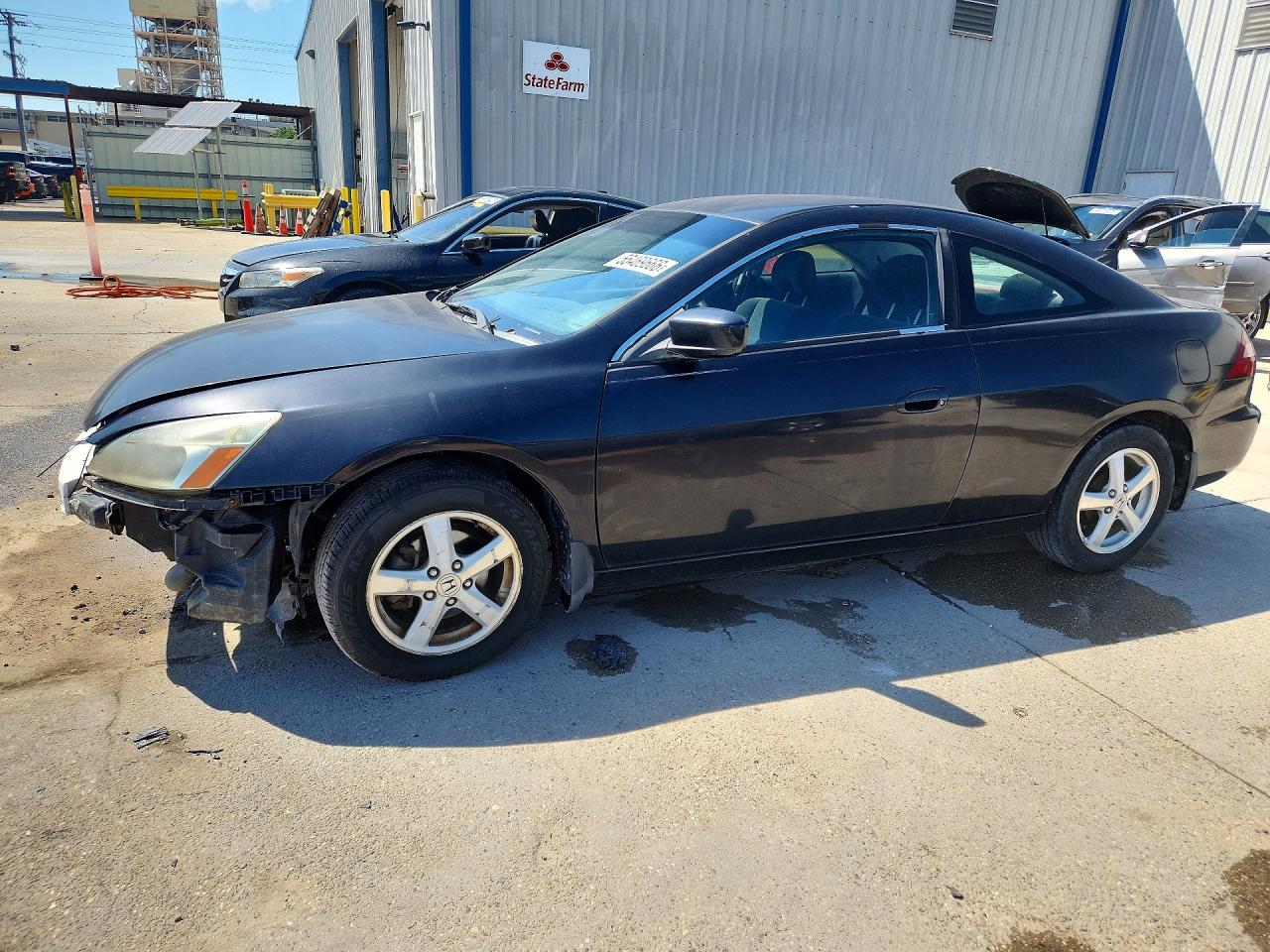 2005 Honda Accord Lx Black vin: 1HGCM72515A024765