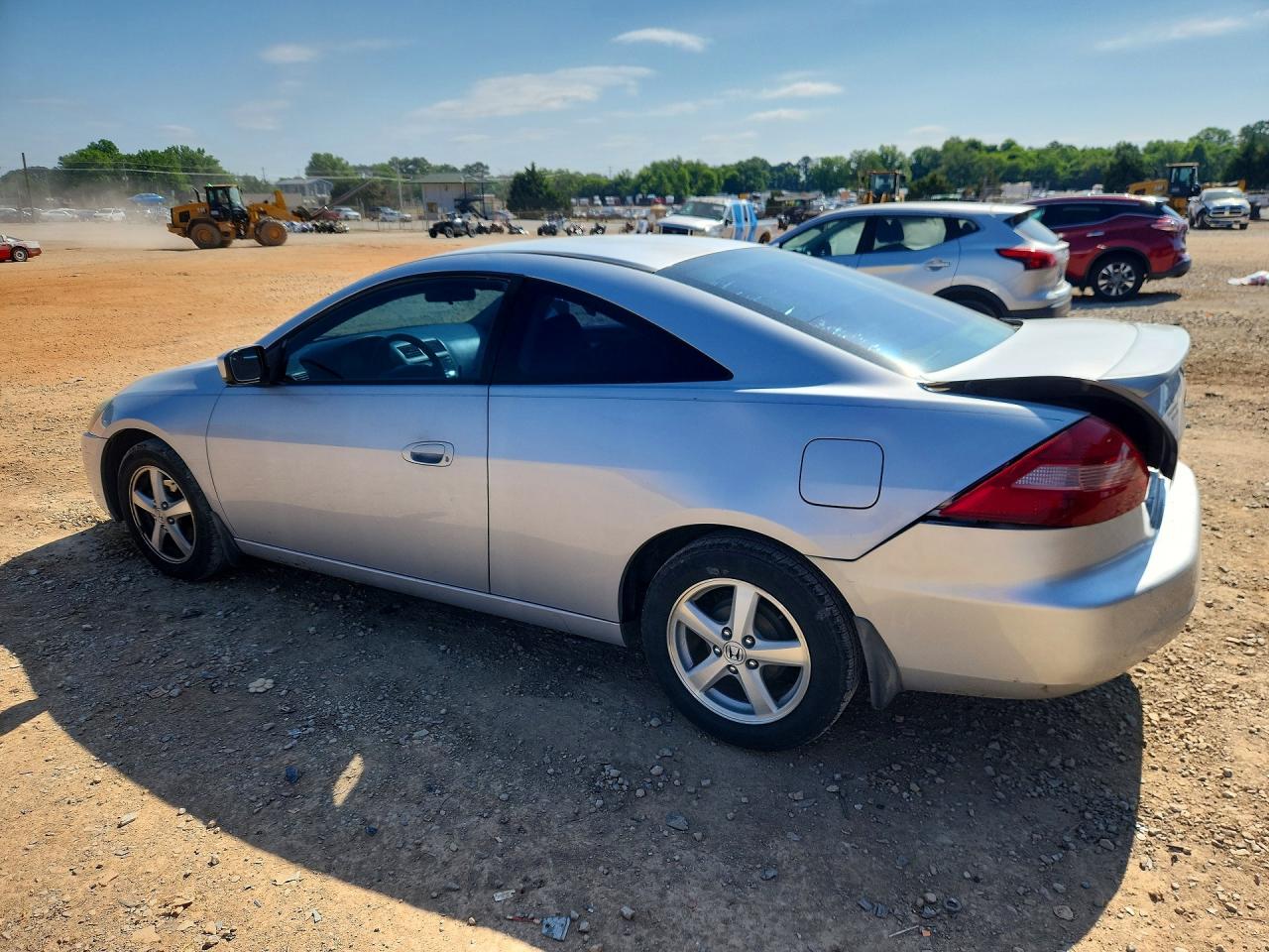 2005 Honda Accord Lx Silver vin: 1HGCM72515A024927