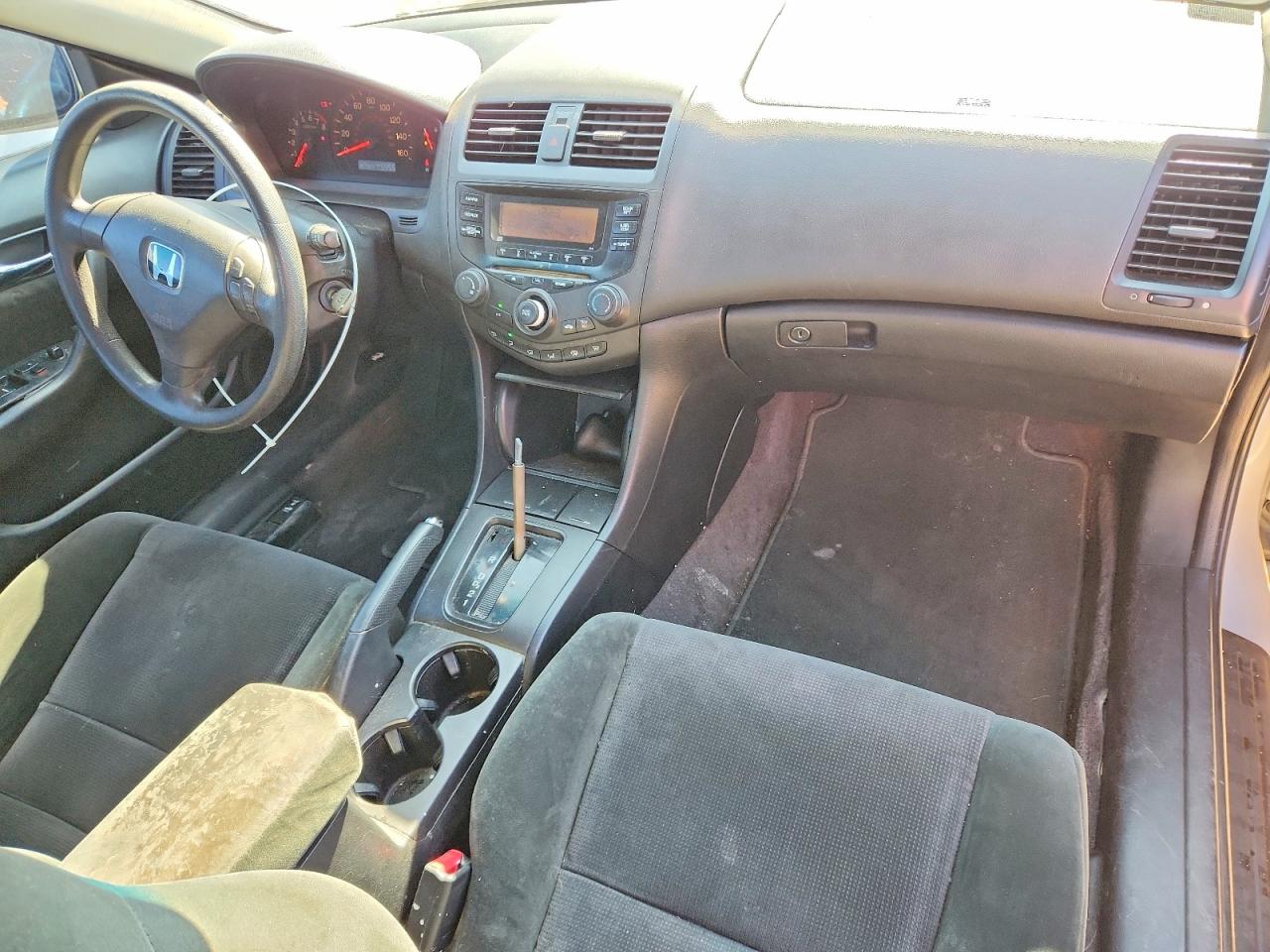 2005 Honda Accord Lx Silver vin: 1HGCM72515A024927