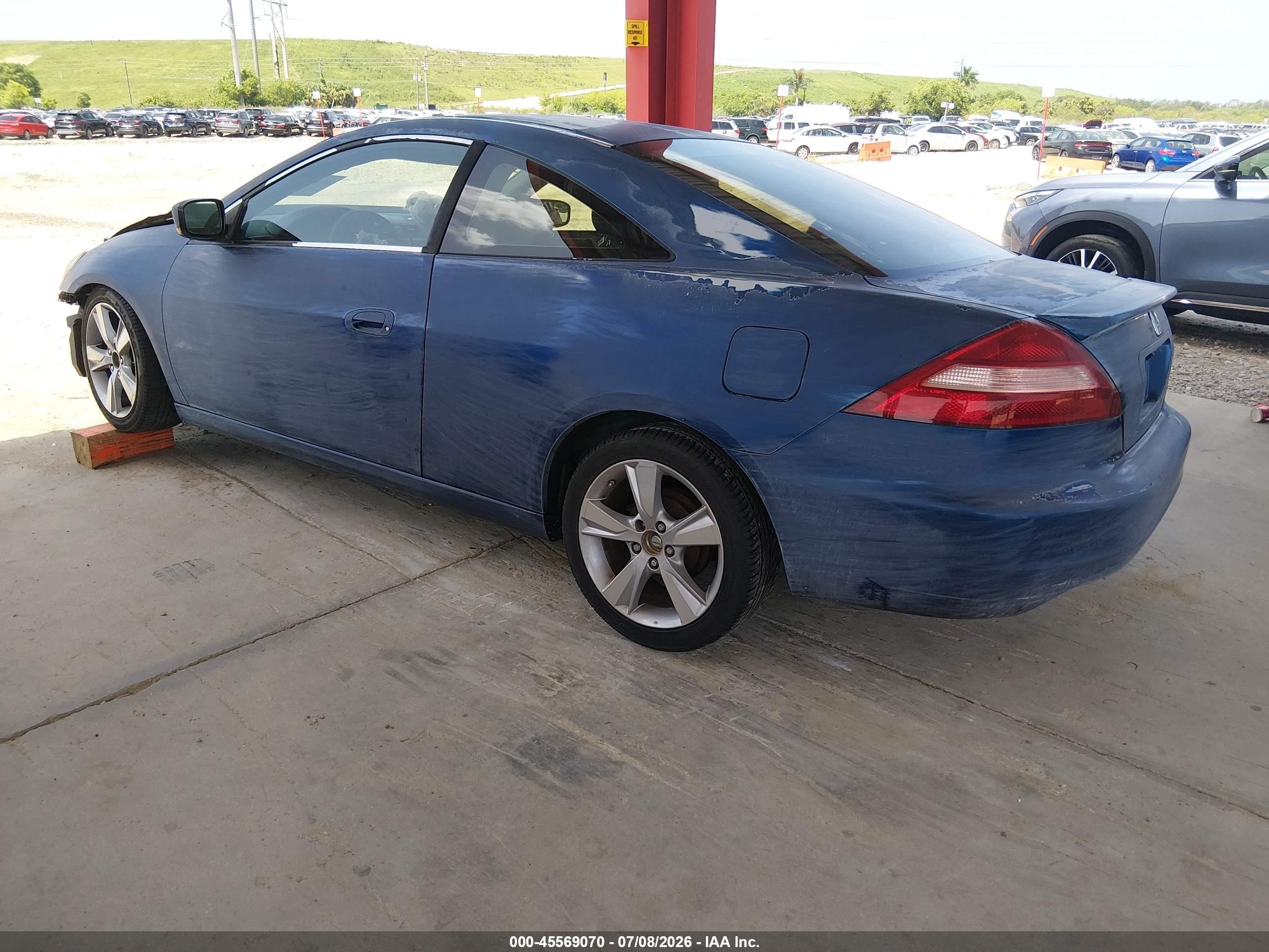 2005 Honda Accord 2.4 Lx Special Edition Blue vin: 1HGCM72525A023205