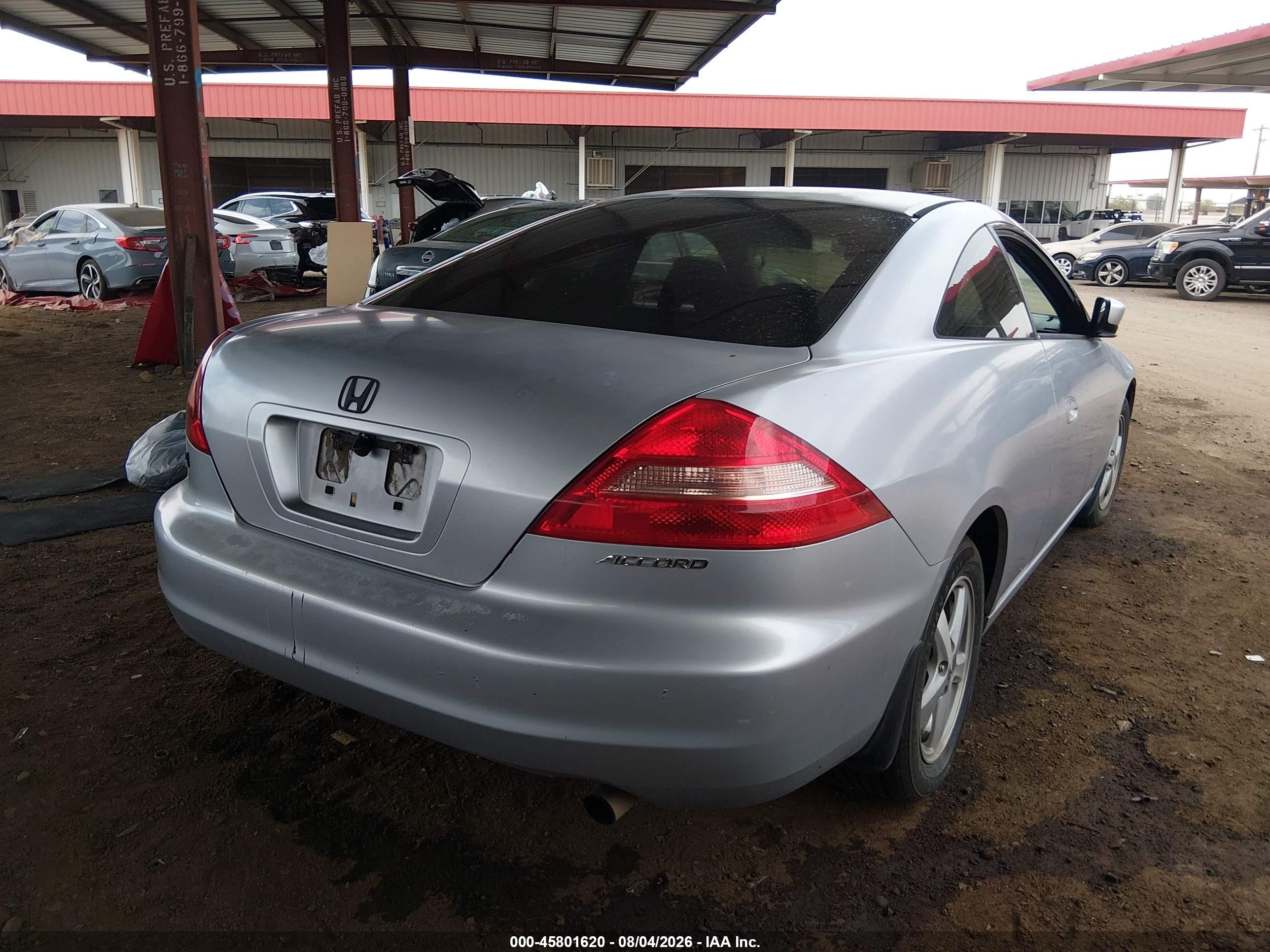2004 Honda Accord 2.4 Ex Silver vin: 1HGCM72534A006573