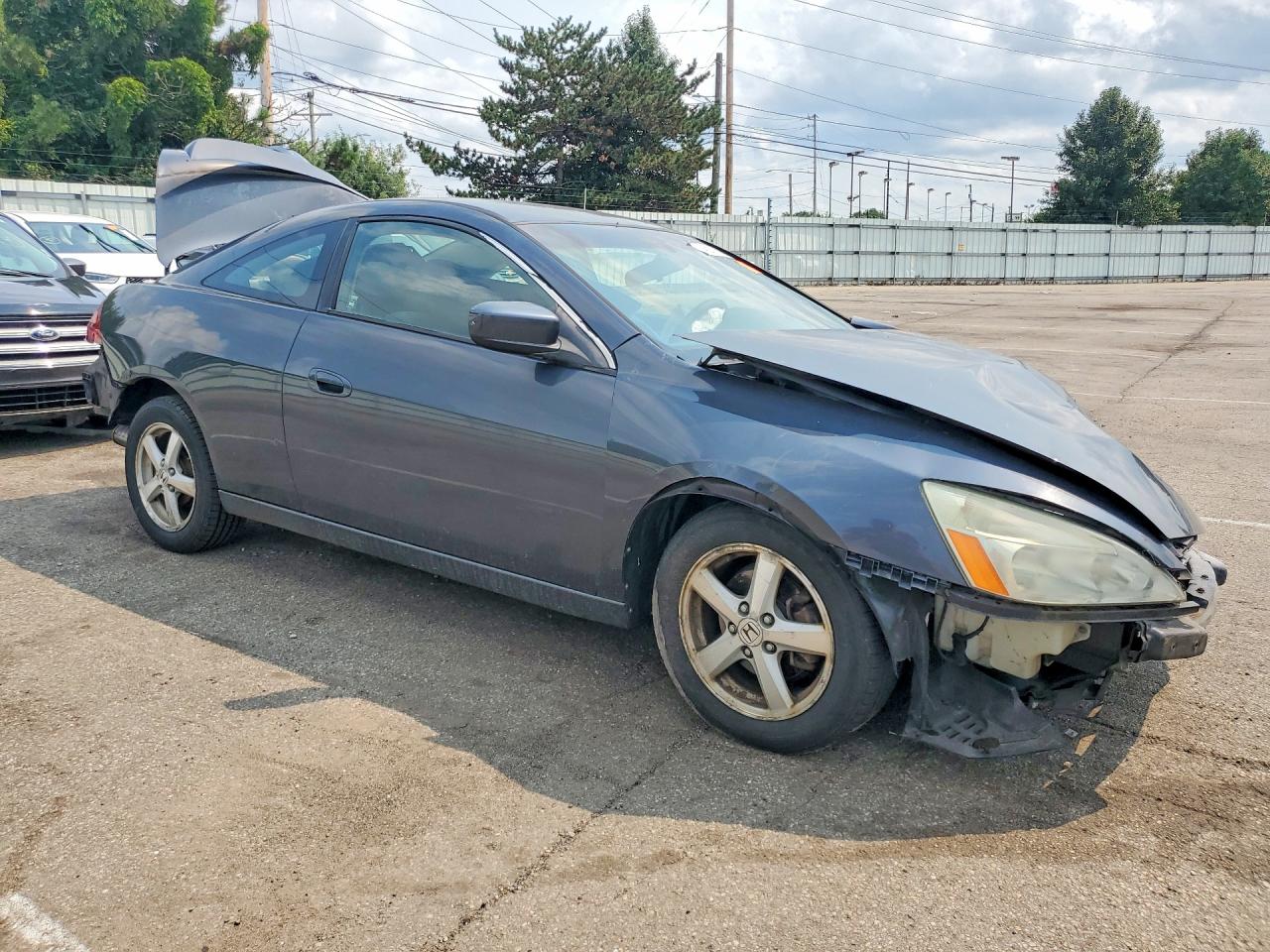 2005 Honda Accord Lx Gray vin: 1HGCM72535A018868