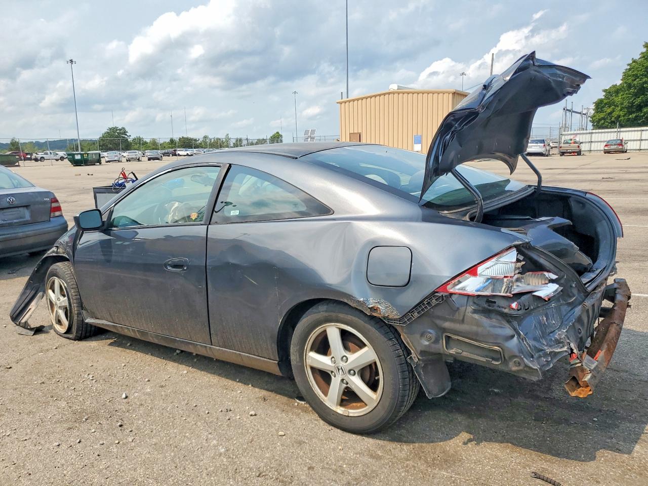 2005 Honda Accord Lx Gray vin: 1HGCM72535A018868