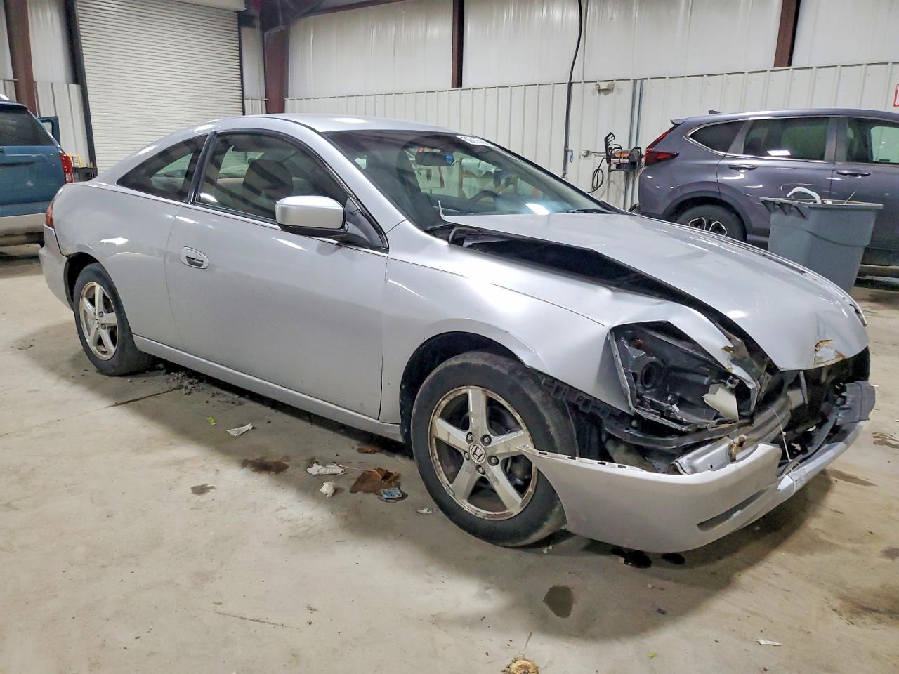 2005 Honda Accord Lx Silver vin: 1HGCM72535A027196
