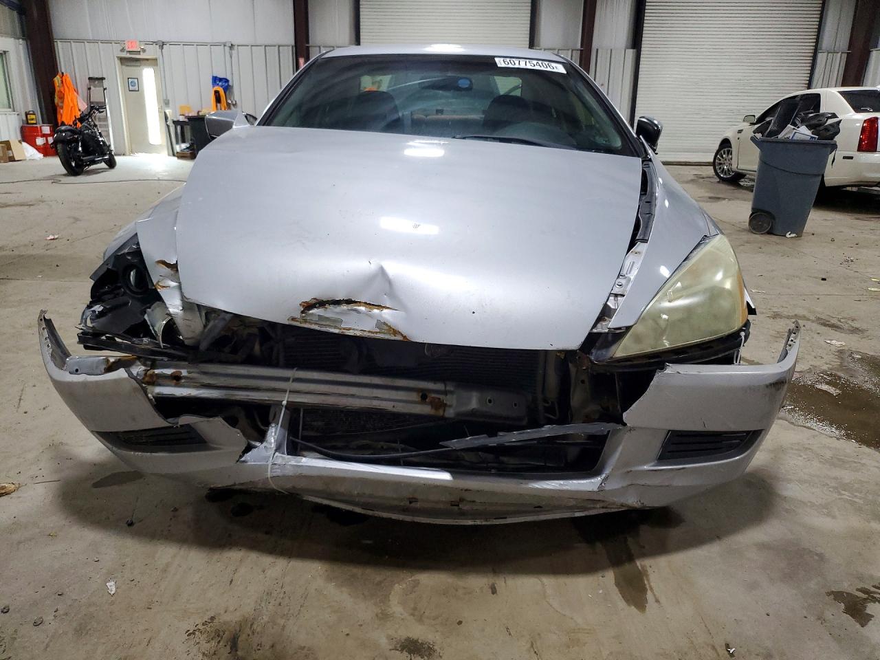 2005 Honda Accord Lx Silver vin: 1HGCM72535A027196