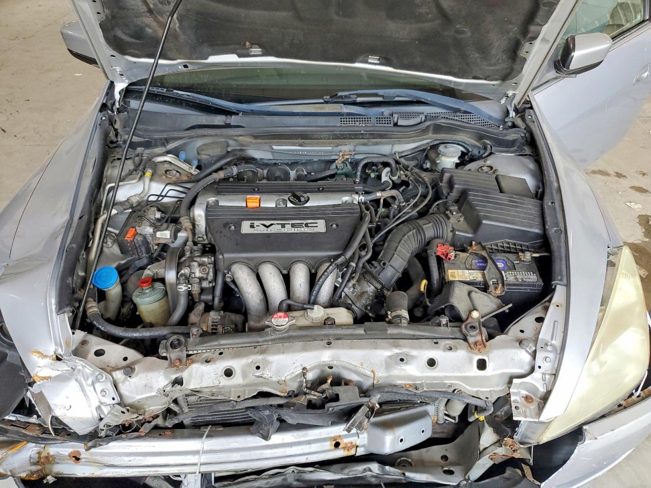 2005 Honda Accord Lx Silver vin: 1HGCM72535A027196