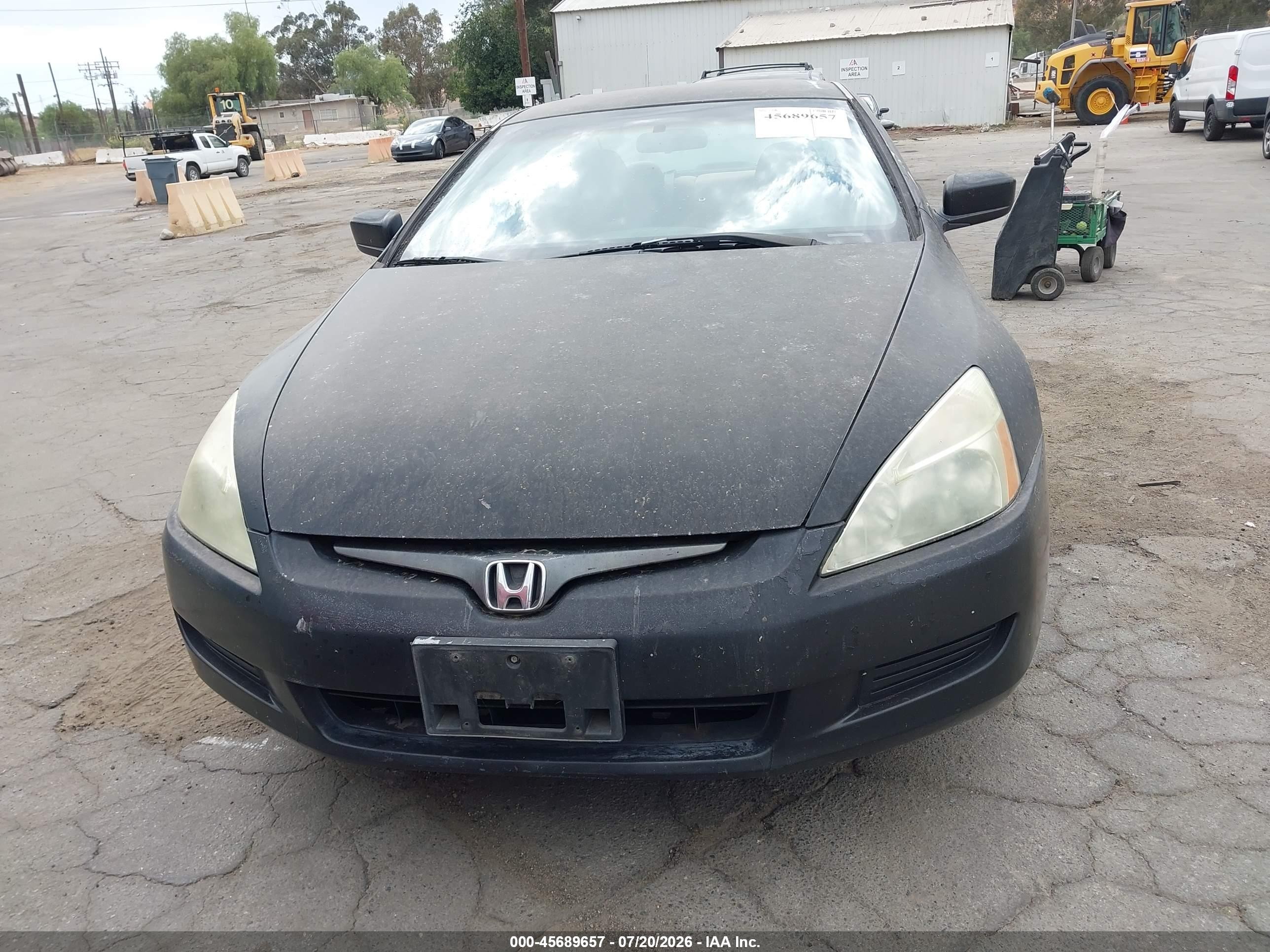 2005 Honda Accord 2.4 Lx Special Edition Black vin: 1HGCM72545A019060