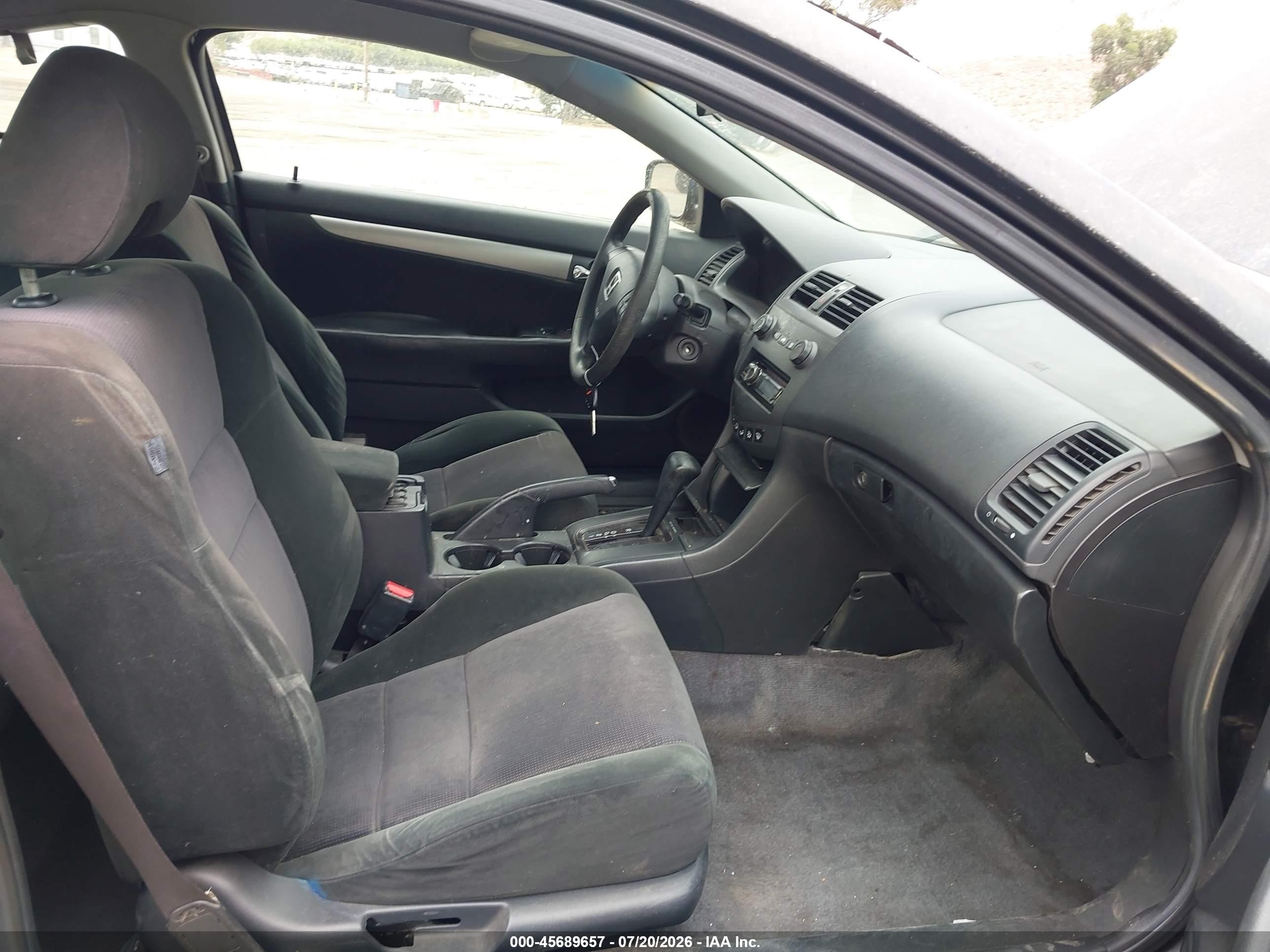 2005 Honda Accord 2.4 Lx Special Edition Black vin: 1HGCM72545A019060