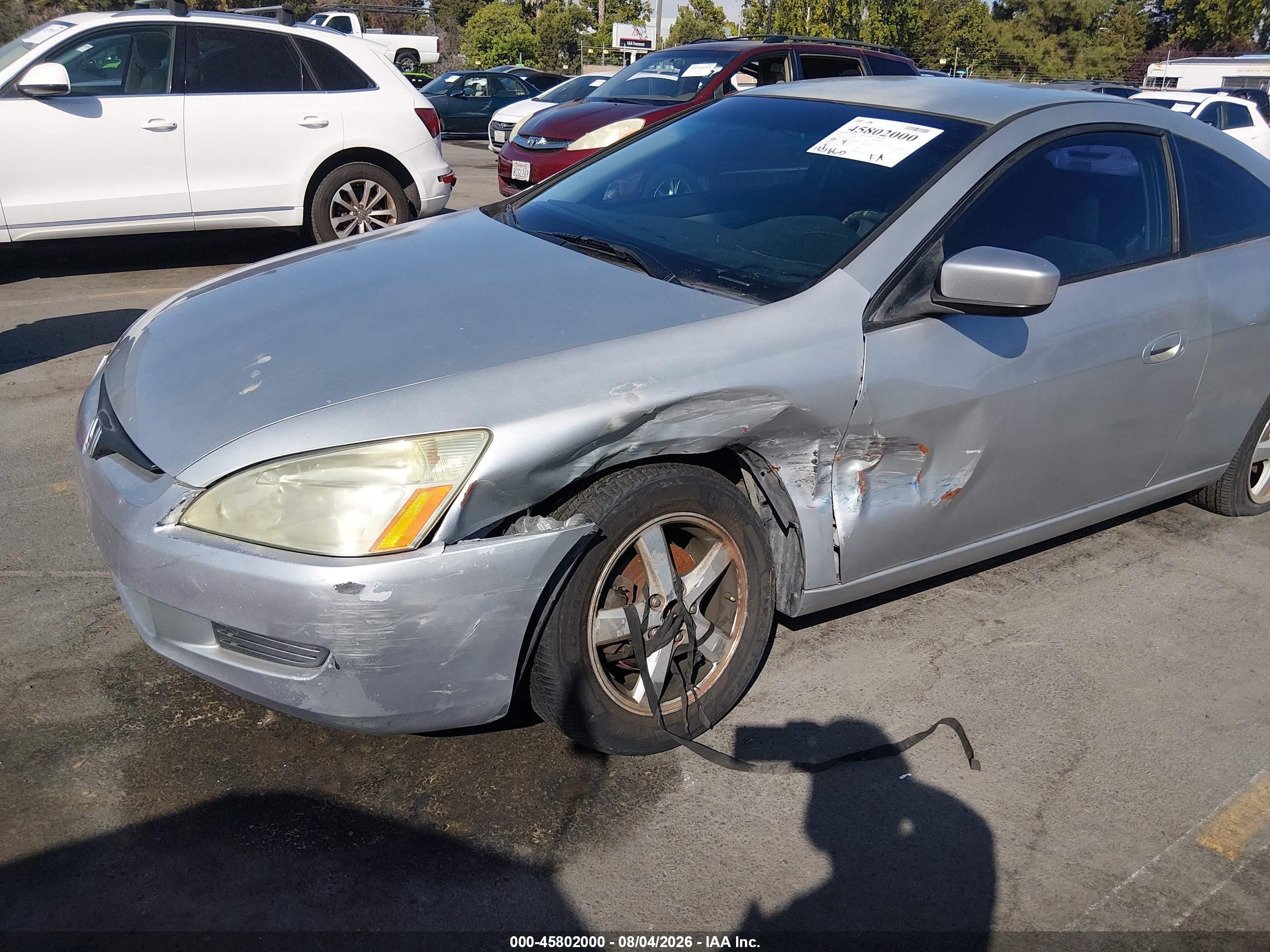 2005 Honda Accord 2.4 Lx Special Edition Gray vin: 1HGCM72555A024509